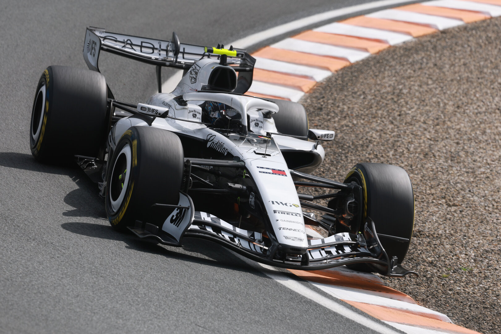 GP OLANDA, Valtteri Bottas (FIN) Cadillac Formula 1 Team MAC-26.
21.08.2026. Formula 1 World Championship, Rd 12, Dutch Grand Prix, Zandvoort, Netherlands, Sprint Qualifiche Day.
- www.xpbimages.com, EMail: requests@xpbimages.com © Copyright: Charniaux / XPB Images