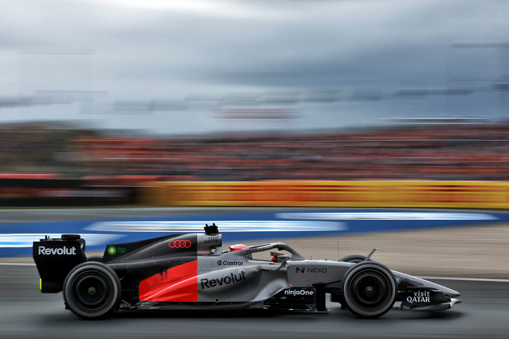 GP OLANDA, Nico Hulkenberg (GER) Audi F1 Team R26.
21.08.2026. Formula 1 World Championship, Rd 12, Dutch Grand Prix, Zandvoort, Netherlands, Sprint Qualifiche Day.
- www.xpbimages.com, EMail: requests@xpbimages.com © Copyright: Charniaux / XPB Images