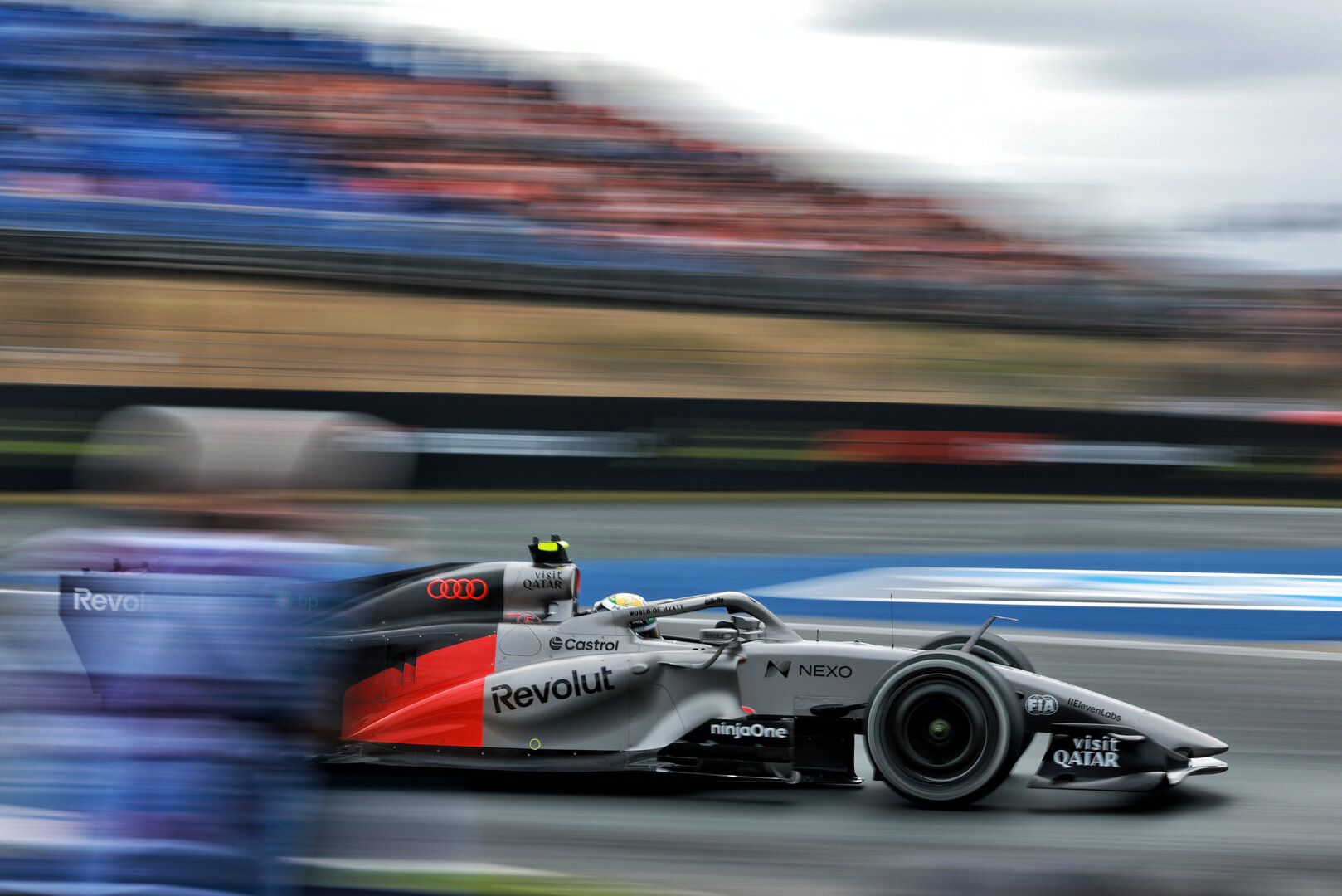 GP OLANDA, Gabriel Bortoleto (BRA) Audi F1 Team R26.
21.08.2026. Formula 1 World Championship, Rd 12, Dutch Grand Prix, Zandvoort, Netherlands, Sprint Qualifiche Day.
- www.xpbimages.com, EMail: requests@xpbimages.com © Copyright: Charniaux / XPB Images