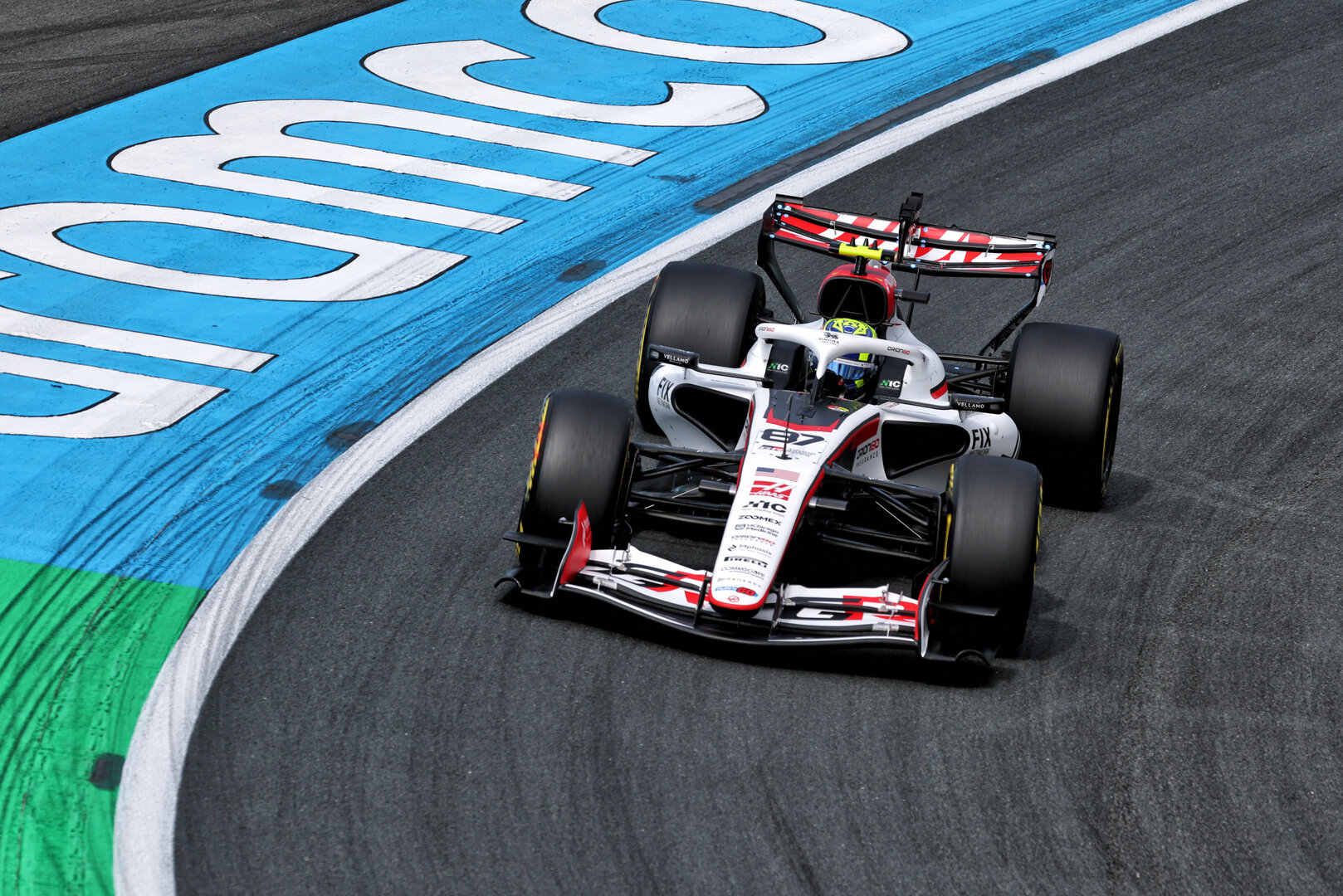 GP OLANDA, Oliver Bearman (GBR) Haas F1 Team VF-26.
21.08.2026. Formula 1 World Championship, Rd 12, Dutch Grand Prix, Zandvoort, Netherlands, Sprint Qualifiche Day.
- www.xpbimages.com, EMail: requests@xpbimages.com © Copyright: Bearne / XPB Images