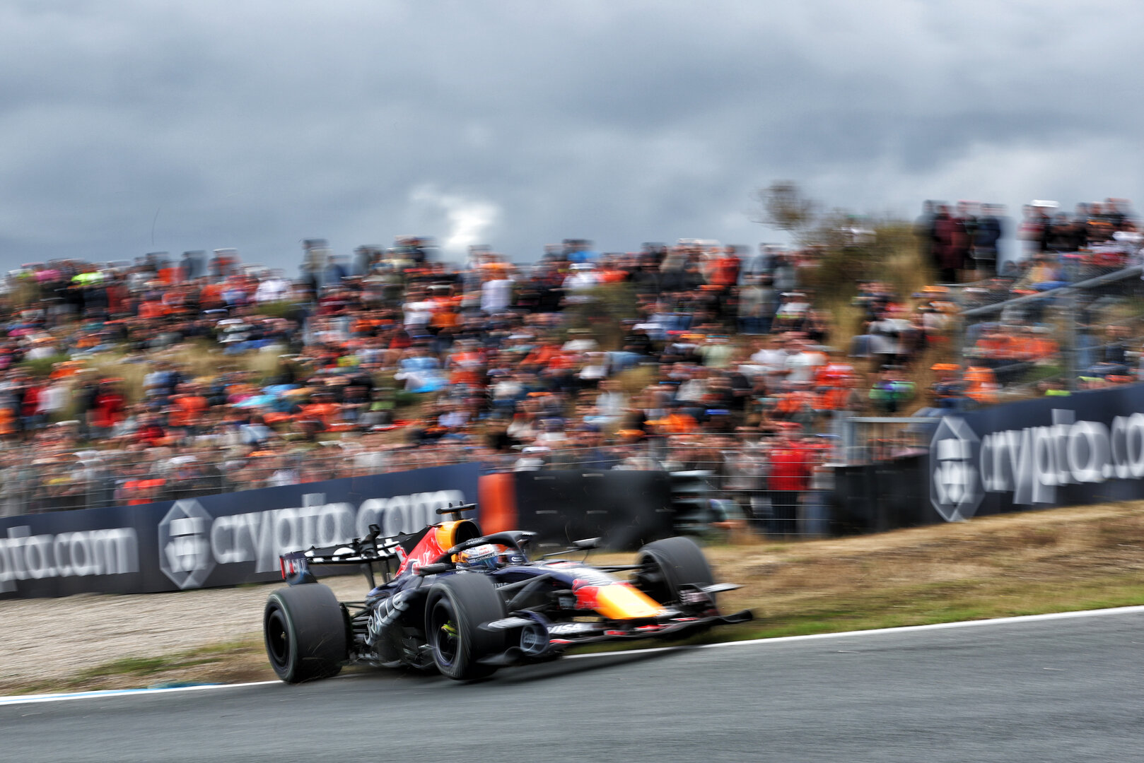 GP OLANDA, Max Verstappen (NLD) Red Bull Racing RB22.
21.08.2026. Formula 1 World Championship, Rd 12, Dutch Grand Prix, Zandvoort, Netherlands, Sprint Qualifiche Day.
- www.xpbimages.com, EMail: requests@xpbimages.com © Copyright: Bearne / XPB Images