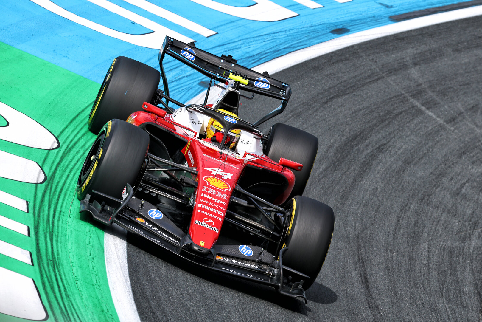 GP OLANDA, Lewis Hamilton (GBR) Ferrari SF-26.
21.08.2026. Formula 1 World Championship, Rd 12, Dutch Grand Prix, Zandvoort, Netherlands, Sprint Qualifiche Day.
- www.xpbimages.com, EMail: requests@xpbimages.com © Copyright: Bearne / XPB Images