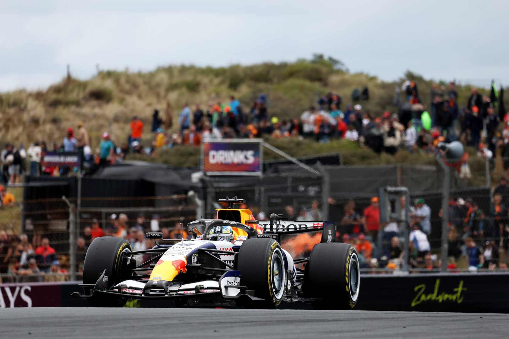 GP OLANDA, Yuki Tsunoda (JPN) Racing Bulls Formula One Team VCARB 03 Reserve Driver.
21.08.2026. Formula 1 World Championship, Rd 12, Dutch Grand Prix, Zandvoort, Netherlands, Sprint Qualifiche Day.
- www.xpbimages.com, EMail: requests@xpbimages.com © Copyright: Moy / XPB Images