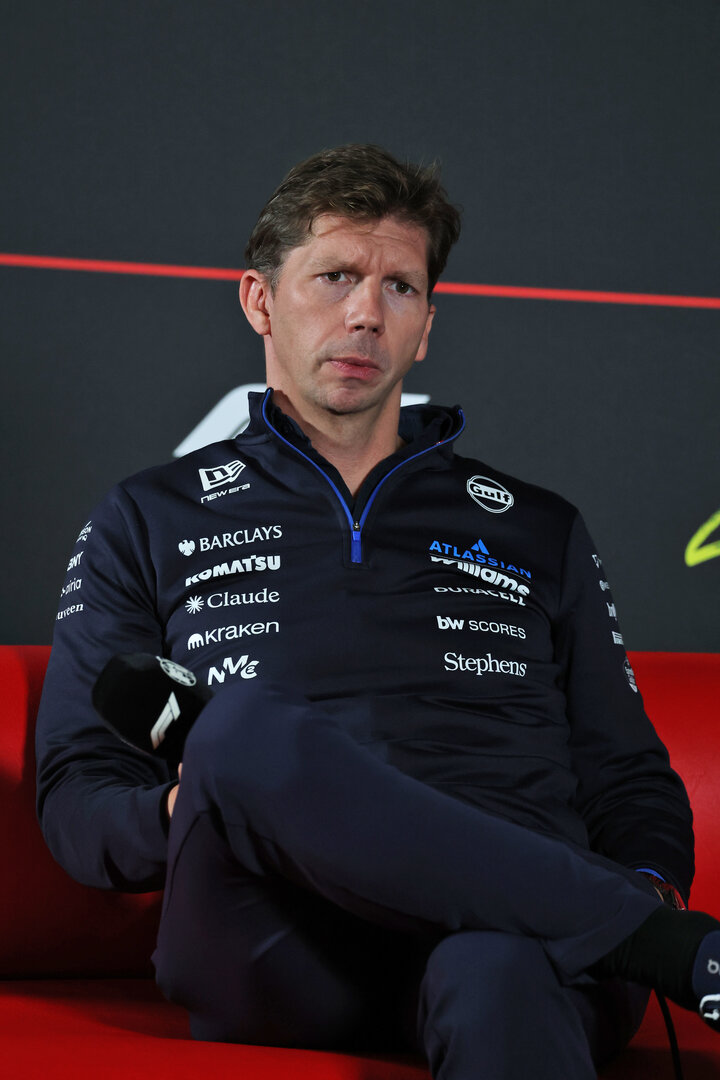 GP OLANDA, James Vowles (GBR) Williams F1 Team, Team Principal in the FIA Press Conference.
21.08.2026. Formula 1 World Championship, Rd 12, Dutch Grand Prix, Zandvoort, Netherlands, Sprint Qualifiche Day.
- www.xpbimages.com, EMail: requests@xpbimages.com © Copyright: Moy / XPB Images