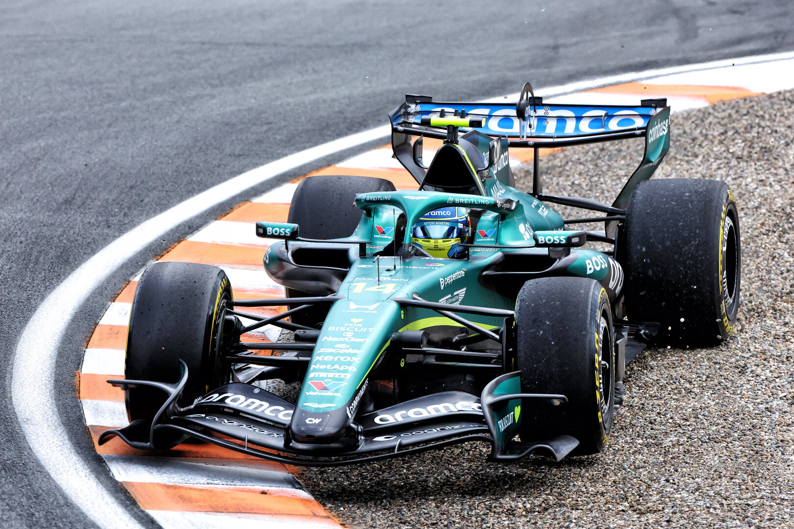 GP OLANDA, Fernando Alonso (ESP) Aston Martin F1 Team AMR26.
21.08.2026. Formula 1 World Championship, Rd 12, Dutch Grand Prix, Zandvoort, Netherlands, Sprint Qualifiche Day.
 - www.xpbimages.com, EMail: requests@xpbimages.com © Copyright: Coates / XPB Images