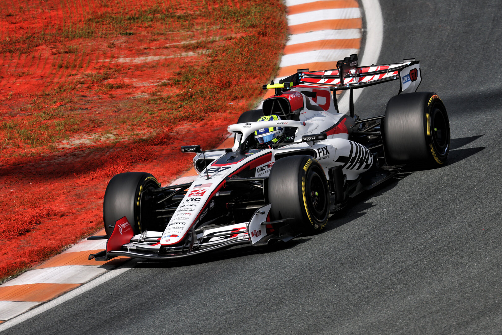 GP OLANDA, Oliver Bearman (GBR) Haas F1 Team VF-26.
21.08.2026. Formula 1 World Championship, Rd 12, Dutch Grand Prix, Zandvoort, Netherlands, Sprint Qualifiche Day.
- www.xpbimages.com, EMail: requests@xpbimages.com © Copyright: Moy / XPB Images
