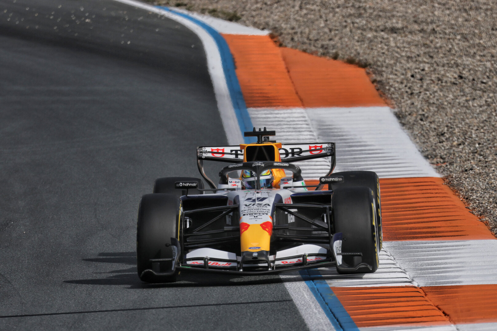 GP OLANDA, Arvid Lindblad (GBR) Racing Bulls Formula One Team VCARB 03.
21.08.2026. Formula 1 World Championship, Rd 12, Dutch Grand Prix, Zandvoort, Netherlands, Sprint Qualifiche Day.
- www.xpbimages.com, EMail: requests@xpbimages.com © Copyright: Moy / XPB Images