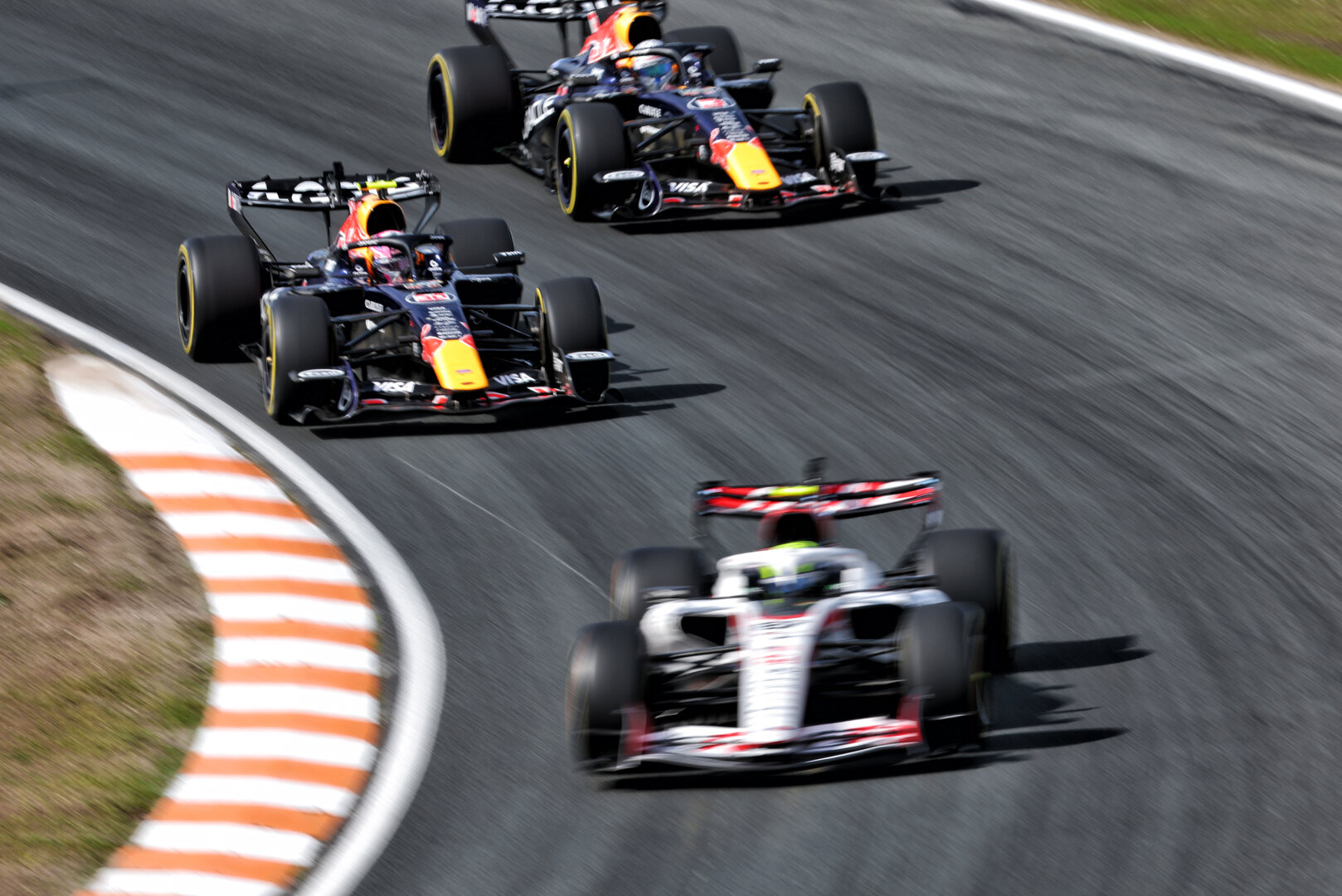 GP OLANDA, Liam Lawson (NZL) Red Bull Racing RB22.
21.08.2026. Formula 1 World Championship, Rd 12, Dutch Grand Prix, Zandvoort, Netherlands, Sprint Qualifiche Day.
- www.xpbimages.com, EMail: requests@xpbimages.com © Copyright: Bearne / XPB Images