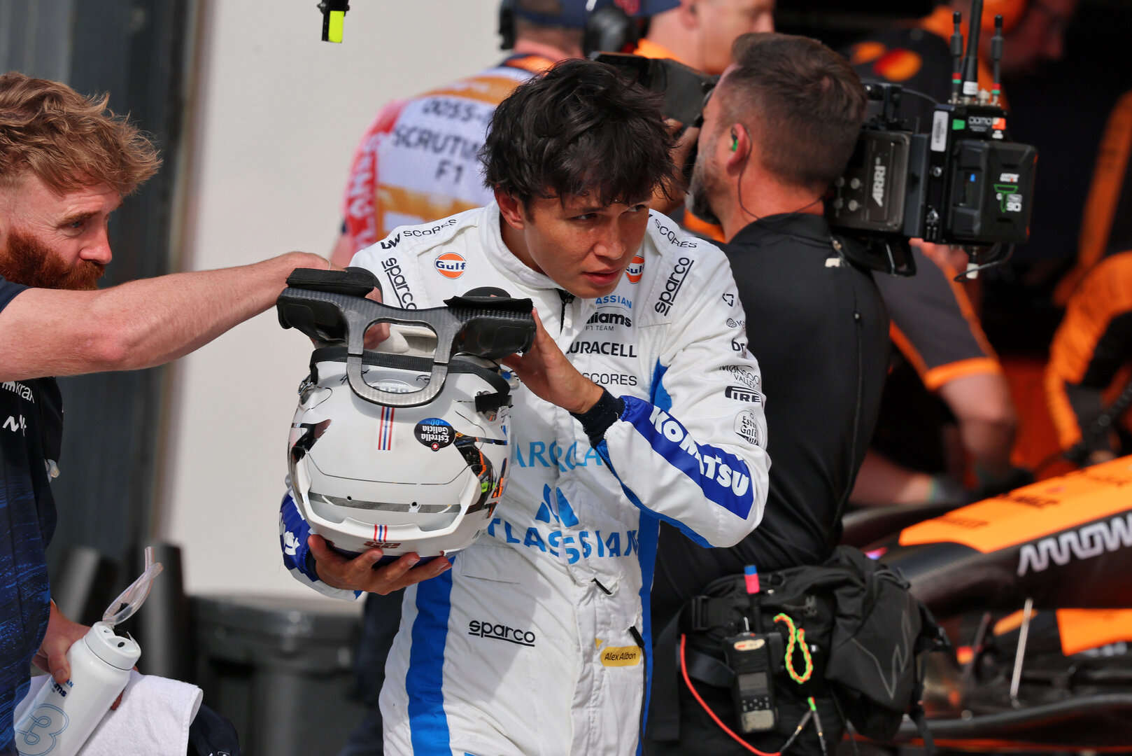 GP OLANDA, Alexander Albon (THA) Williams F1 Team.
21.08.2026. Formula 1 World Championship, Rd 12, Dutch Grand Prix, Zandvoort, Netherlands, Sprint Qualifiche Day.
- www.xpbimages.com, EMail: requests@xpbimages.com © Copyright: Batchelor / XPB Images