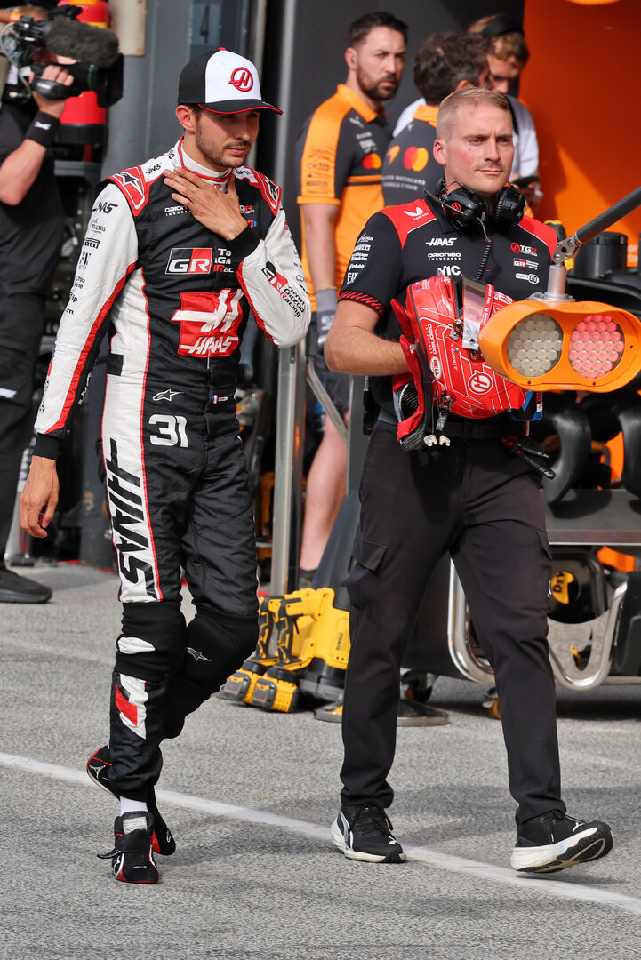 GP OLANDA, Esteban Ocon (FRA) Haas F1 Team.
21.08.2026. Formula 1 World Championship, Rd 12, Dutch Grand Prix, Zandvoort, Netherlands, Sprint Qualifiche Day.
- www.xpbimages.com, EMail: requests@xpbimages.com © Copyright: Batchelor / XPB Images