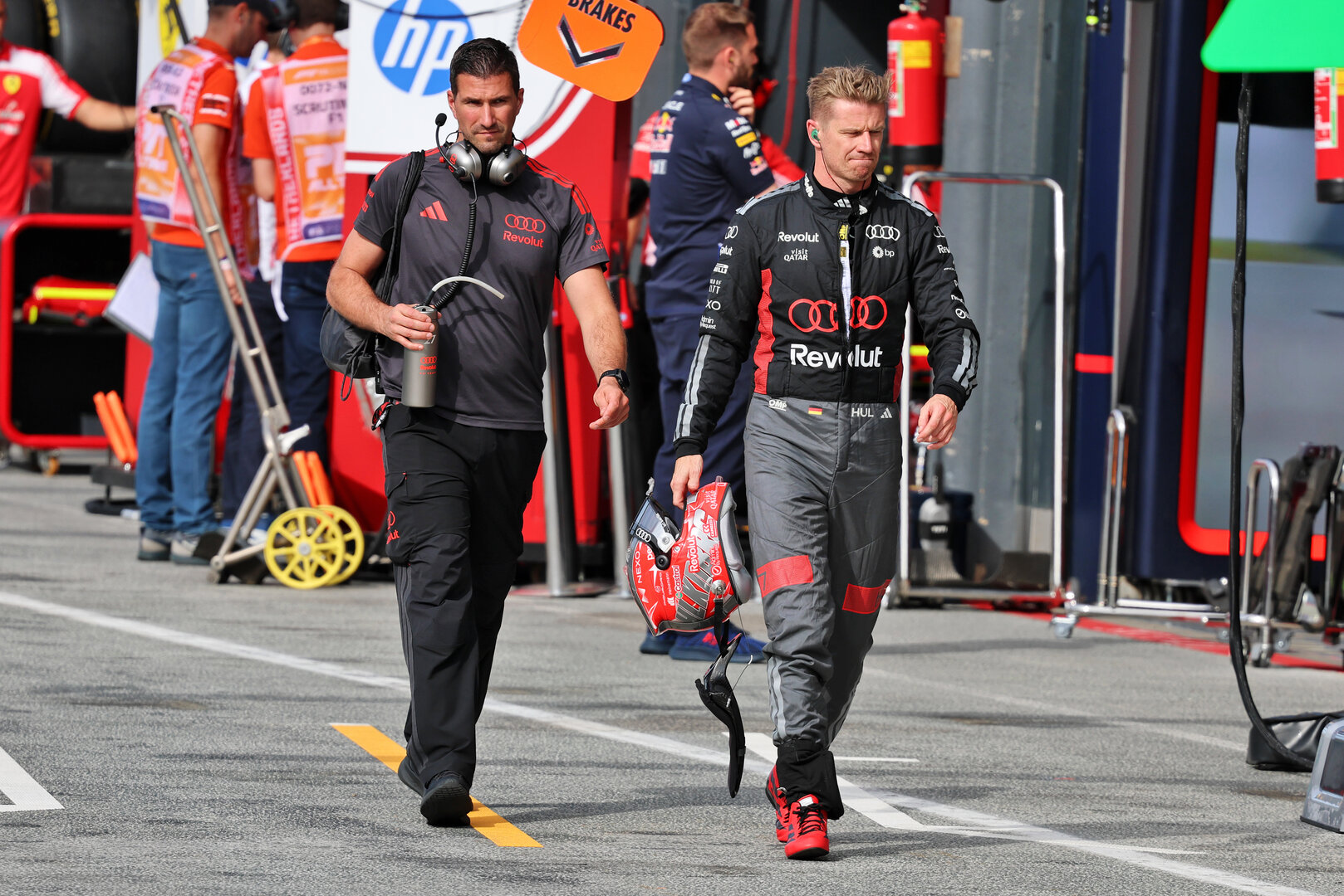 GP OLANDA, Nico Hulkenberg (GER) Audi F1 Team.
21.08.2026. Formula 1 World Championship, Rd 12, Dutch Grand Prix, Zandvoort, Netherlands, Sprint Qualifiche Day.
- www.xpbimages.com, EMail: requests@xpbimages.com © Copyright: Batchelor / XPB Images