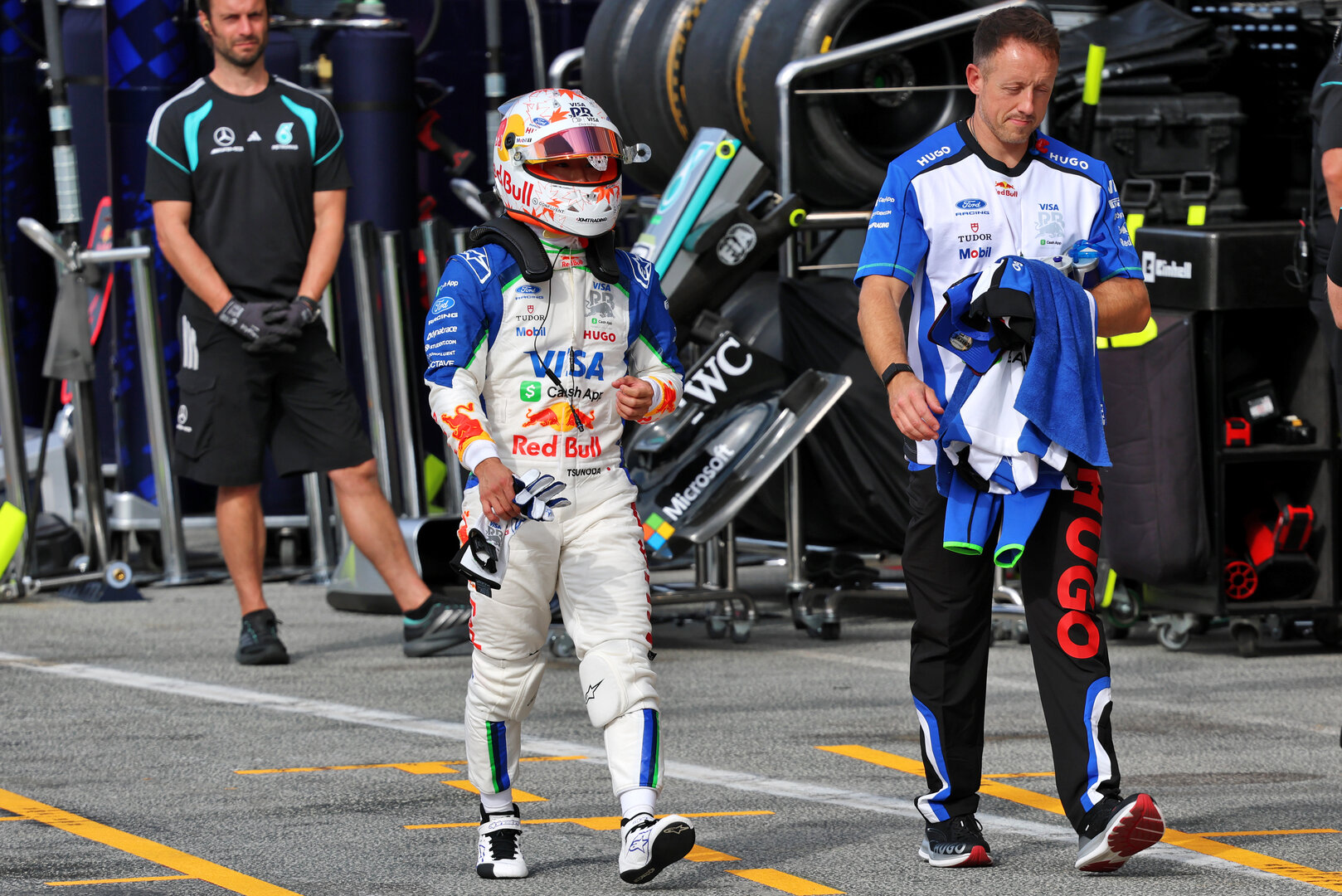 GP OLANDA, Yuki Tsunoda (JPN) Racing Bulls Reserve Driver.
21.08.2026. Formula 1 World Championship, Rd 12, Dutch Grand Prix, Zandvoort, Netherlands, Sprint Qualifiche Day.
- www.xpbimages.com, EMail: requests@xpbimages.com © Copyright: Batchelor / XPB Images