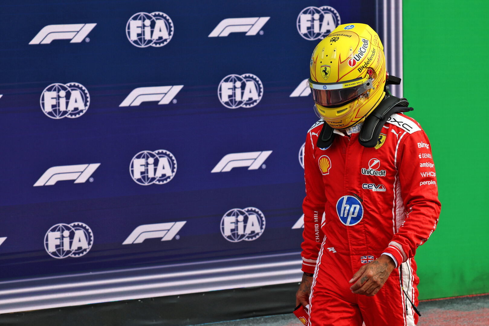 GP OLANDA, Lewis Hamilton (GBR) Ferrari in Sprint qualifying parc ferme.
21.08.2026. Formula 1 World Championship, Rd 12, Dutch Grand Prix, Zandvoort, Netherlands, Sprint Qualifiche Day.
- www.xpbimages.com, EMail: requests@xpbimages.com © Copyright: Batchelor / XPB Images
