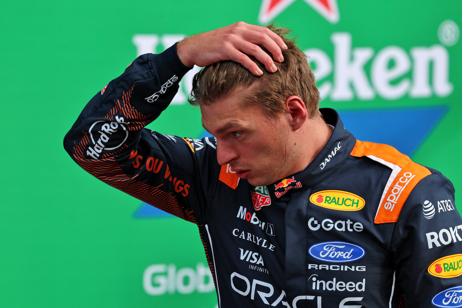 GP OLANDA, Max Verstappen (NLD) Red Bull Racing in Sprint qualifying parc ferme.
21.08.2026. Formula 1 World Championship, Rd 12, Dutch Grand Prix, Zandvoort, Netherlands, Sprint Qualifiche Day.
- www.xpbimages.com, EMail: requests@xpbimages.com © Copyright: Batchelor / XPB Images