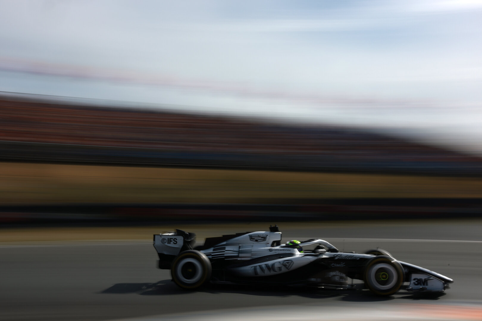 GP OLANDA, Sergio Perez (MEX) Cadillac Formula 1 Team MAC-26.
21.08.2026. Formula 1 World Championship, Rd 12, Dutch Grand Prix, Zandvoort, Netherlands, Sprint Qualifiche Day.
- www.xpbimages.com, EMail: requests@xpbimages.com © Copyright: Charniaux / XPB Images