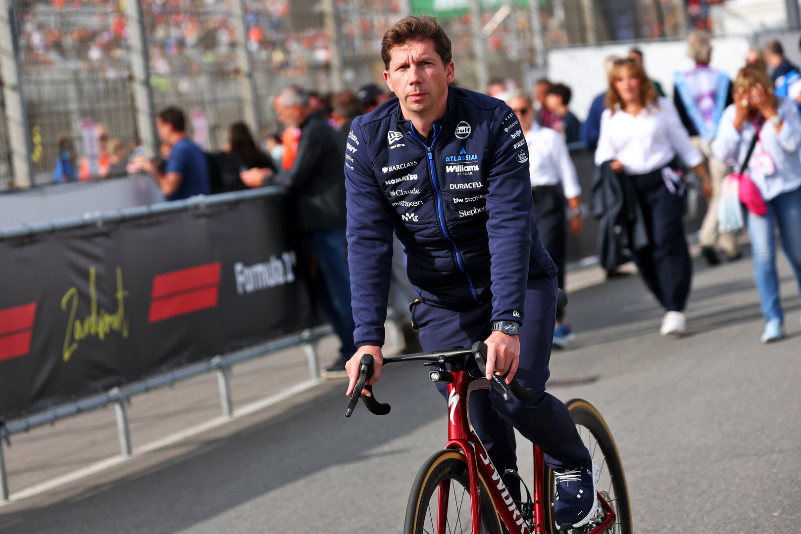 GP OLANDA, James Vowles (GBR) Williams F1 Team, Team Principal.
21.08.2026. Formula 1 World Championship, Rd 12, Dutch Grand Prix, Zandvoort, Netherlands, Sprint Qualifiche Day.
- www.xpbimages.com, EMail: requests@xpbimages.com © Copyright: Bearne / XPB Images