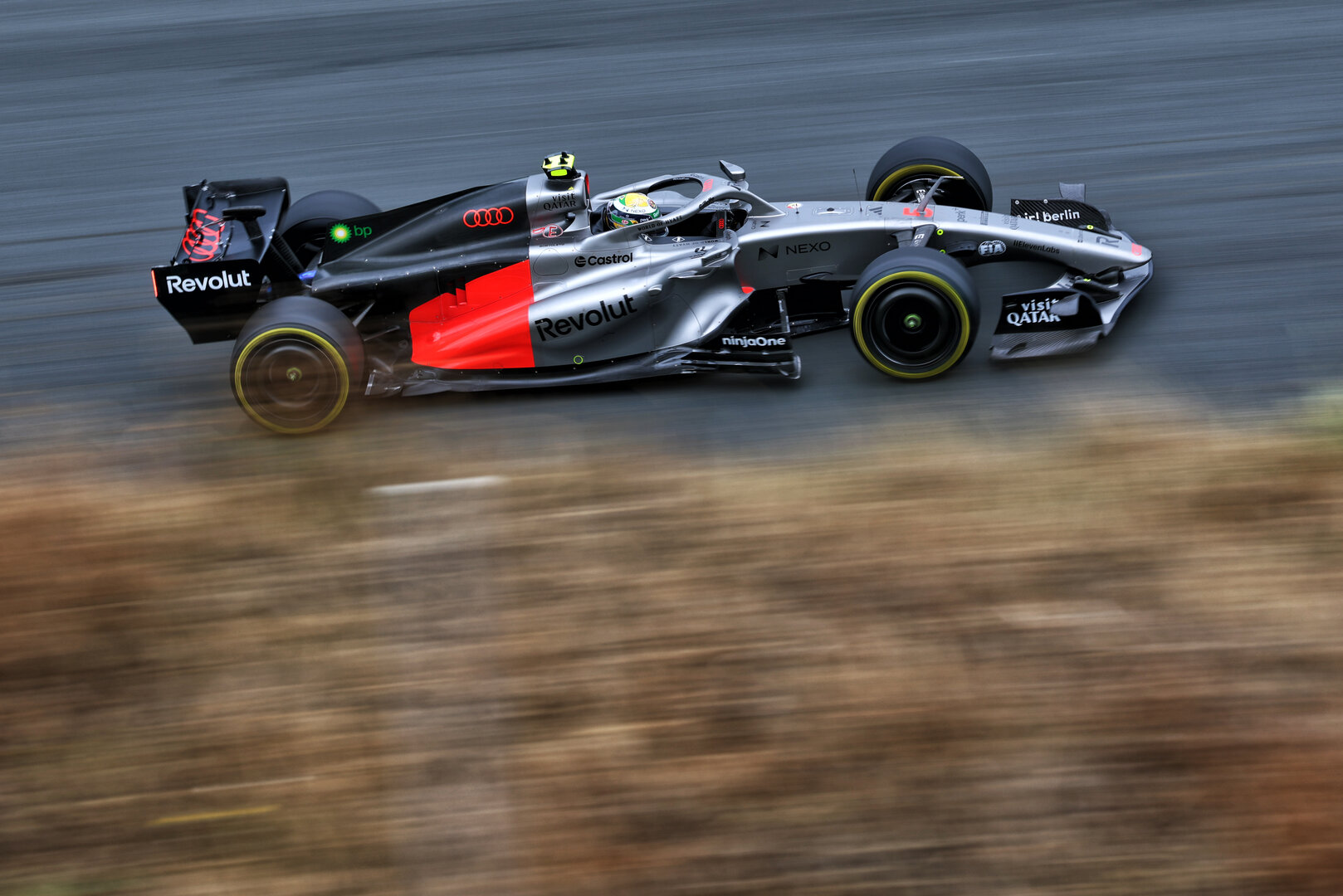 GP OLANDA, Gabriel Bortoleto (BRA) Audi F1 Team R26.
21.08.2026. Formula 1 World Championship, Rd 12, Dutch Grand Prix, Zandvoort, Netherlands, Sprint Qualifiche Day.
- www.xpbimages.com, EMail: requests@xpbimages.com © Copyright: Bearne / XPB Images