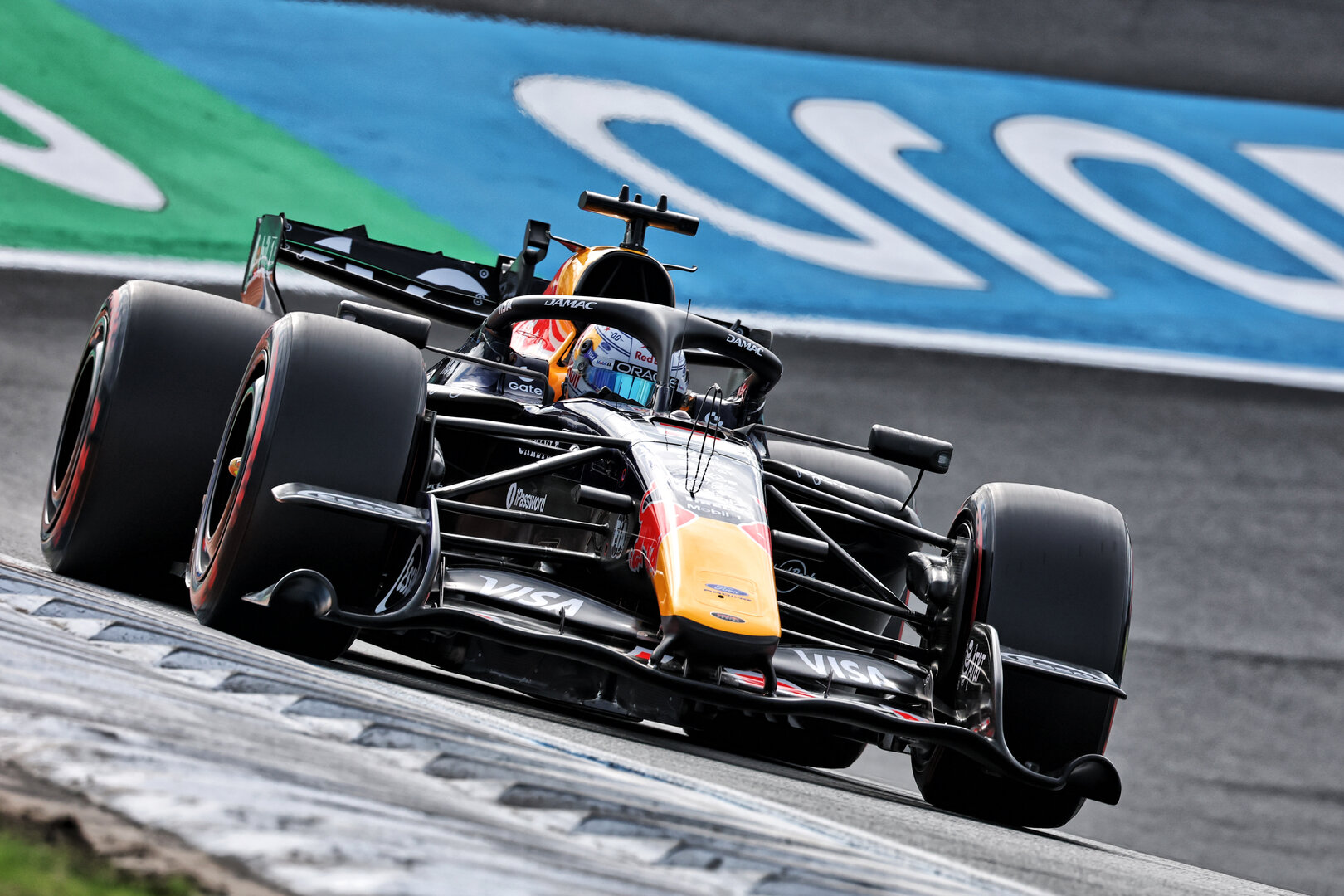GP OLANDA, Max Verstappen (NLD) Red Bull Racing RB22.
21.08.2026. Formula 1 World Championship, Rd 12, Dutch Grand Prix, Zandvoort, Netherlands, Sprint Qualifiche Day.
 - www.xpbimages.com, EMail: requests@xpbimages.com © Copyright: Coates / XPB Images