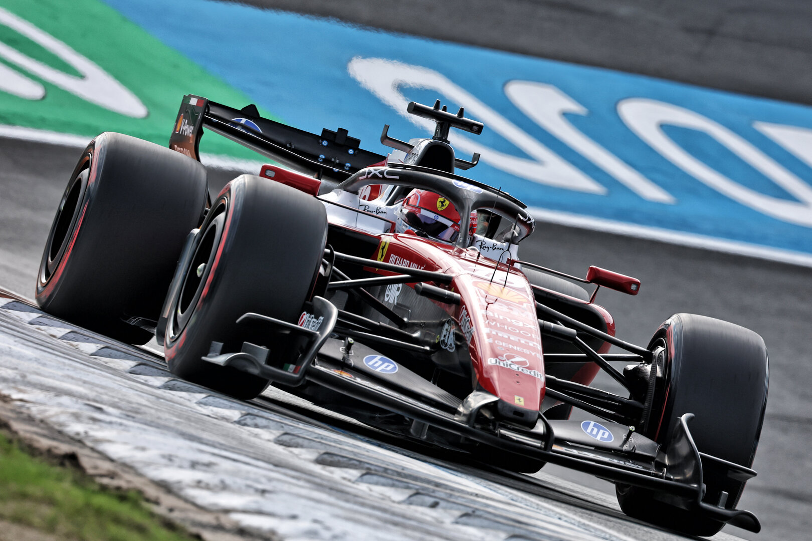 GP OLANDA, Charles Leclerc (MON) Ferrari SF-26.
21.08.2026. Formula 1 World Championship, Rd 12, Dutch Grand Prix, Zandvoort, Netherlands, Sprint Qualifiche Day.
 - www.xpbimages.com, EMail: requests@xpbimages.com © Copyright: Coates / XPB Images