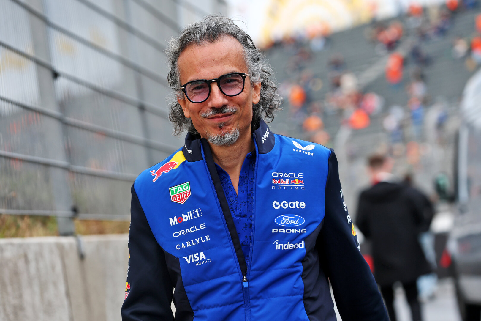 GP OLANDA, Laurent Mekies (FRA) Red Bull Racing Team Principal e CEO.
22.08.2026. Formula 1 World Championship, Rd 12, Dutch Grand Prix, Zandvoort, Netherlands, Sprint e Qualifiche Day.
- www.xpbimages.com, EMail: requests@xpbimages.com © Copyright: Bearne / XPB Images