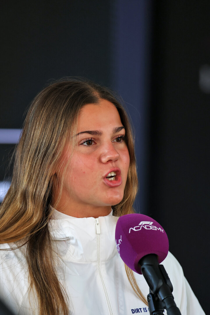 GP OLANDA,  Zoe Florescu (ROM) HiTech F1 Academy Driver.
22.08.2026. Formula 1 World Championship, Rd 12, Dutch Grand Prix, Zandvoort, Netherlands, Sprint e Qualifiche Day.
- www.xpbimages.com, EMail: requests@xpbimages.com © Copyright: Moy / XPB Images
