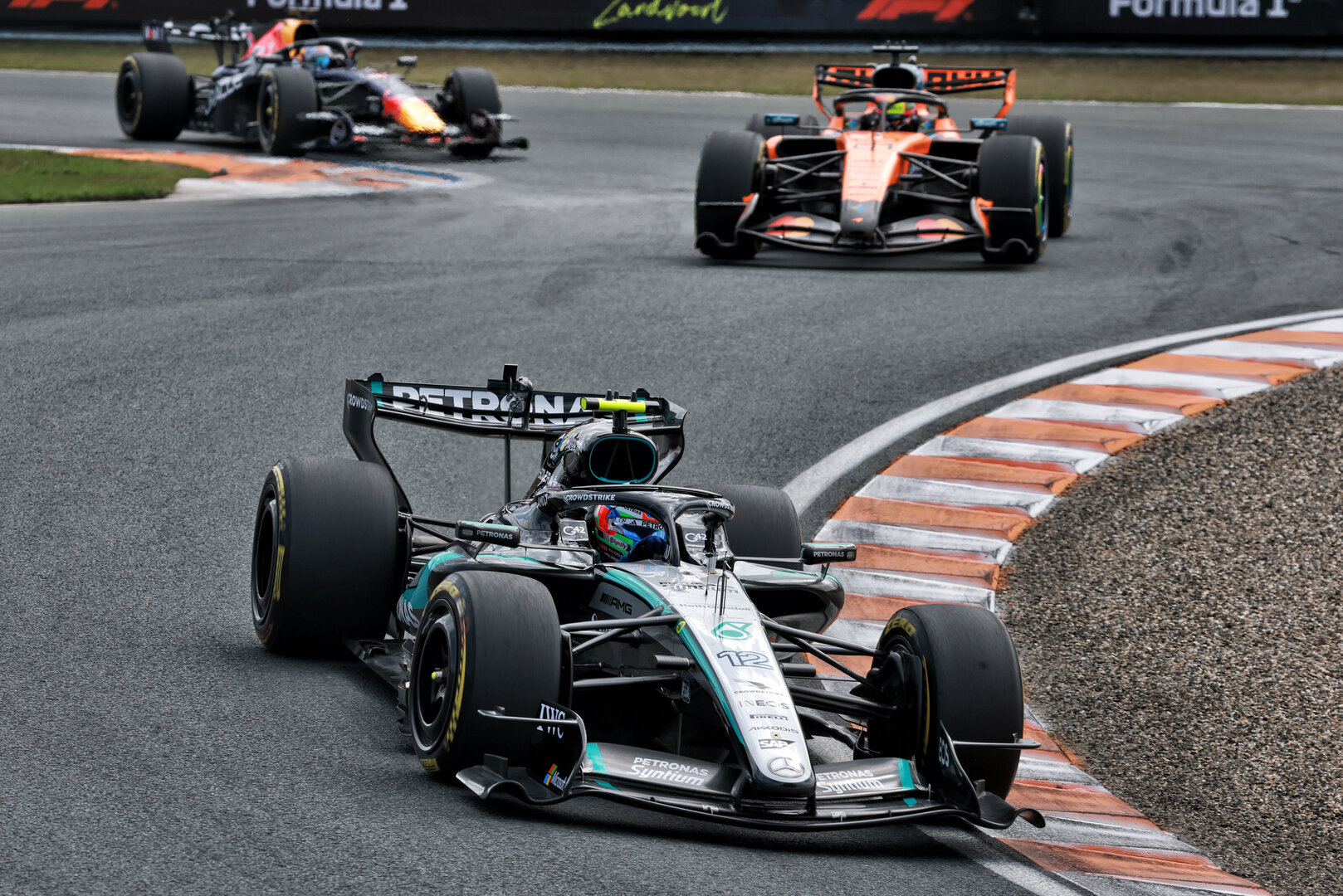 GP OLANDA, Andrea Kimi Antonelli (ITA) Mercedes AMG Formula One Team W17.
22.08.2026. Formula 1 World Championship, Rd 12, Dutch Grand Prix, Zandvoort, Netherlands, Sprint e Qualifiche Day.
- www.xpbimages.com, EMail: requests@xpbimages.com © Copyright: Charniaux / XPB Images