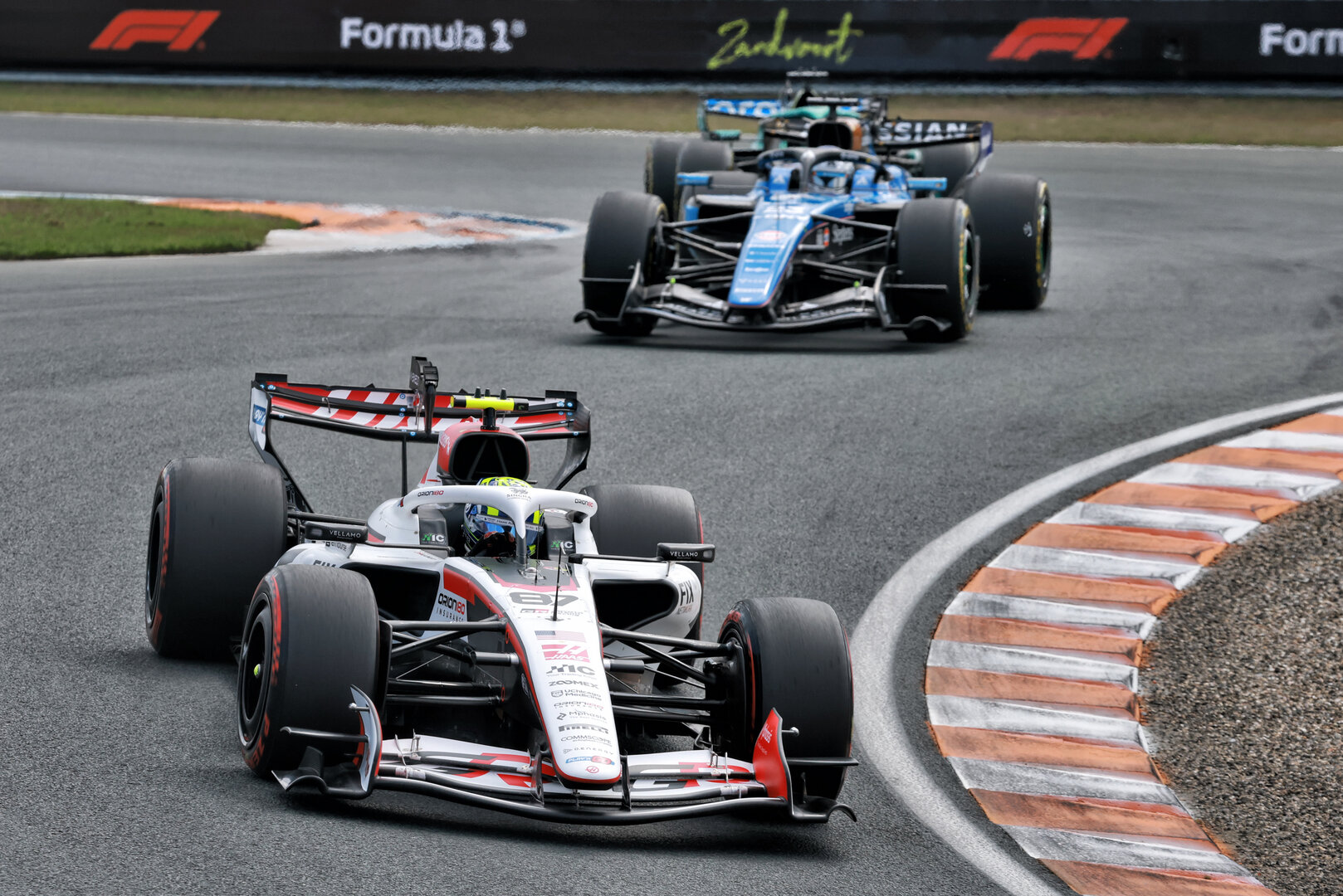 GP OLANDA, Oliver Bearman (GBR) Haas F1 Team VF-26.
22.08.2026. Formula 1 World Championship, Rd 12, Dutch Grand Prix, Zandvoort, Netherlands, Sprint e Qualifiche Day.
- www.xpbimages.com, EMail: requests@xpbimages.com © Copyright: Charniaux / XPB Images
