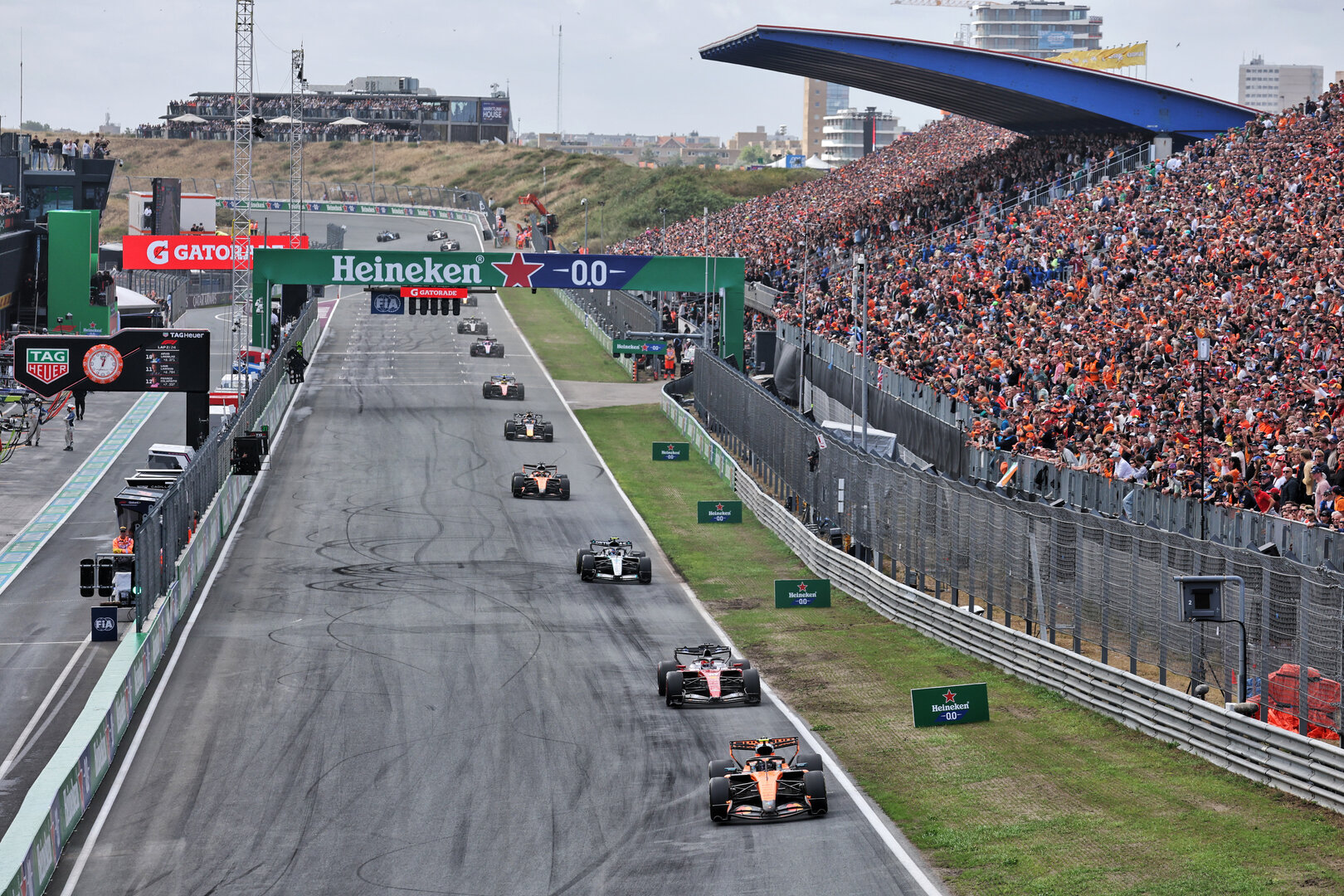 GP OLANDA, Lando Norris (GBR) McLaren F1 Team MCL40.
22.08.2026. Formula 1 World Championship, Rd 12, Dutch Grand Prix, Zandvoort, Netherlands, Sprint e Qualifiche Day.
- www.xpbimages.com, EMail: requests@xpbimages.com © Copyright: Moy / XPB Images