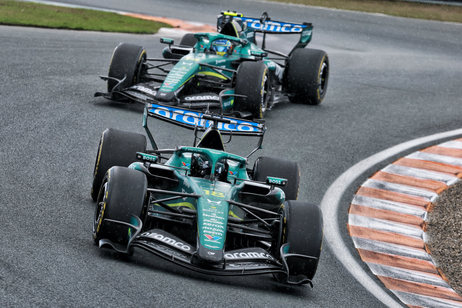 GP OLANDA, Lance Stroll (CDN) Aston Martin F1 Team AMR26.
22.08.2026. Formula 1 World Championship, Rd 12, Dutch Grand Prix, Zandvoort, Netherlands, Sprint e Qualifiche Day.
- www.xpbimages.com, EMail: requests@xpbimages.com © Copyright: Charniaux / XPB Images