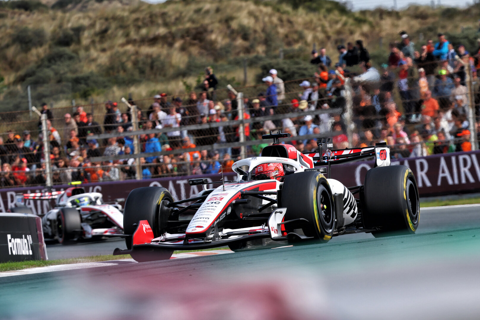 GP OLANDA, Esteban Ocon (FRA) Haas F1 Team VF-26.
22.08.2026. Formula 1 World Championship, Rd 12, Dutch Grand Prix, Zandvoort, Netherlands, Sprint e Qualifiche Day.
- www.xpbimages.com, EMail: requests@xpbimages.com © Copyright: Bearne / XPB Images