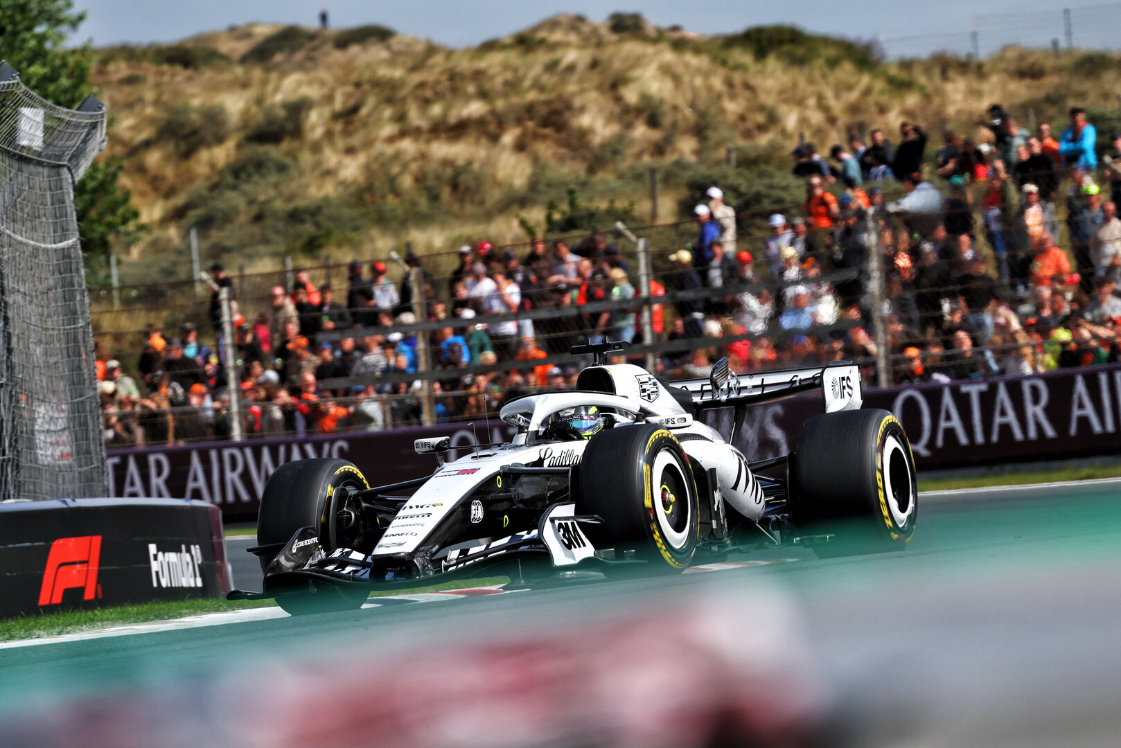 GP OLANDA, Sergio Perez (MEX) Cadillac Formula 1 Team MAC-26.
22.08.2026. Formula 1 World Championship, Rd 12, Dutch Grand Prix, Zandvoort, Netherlands, Sprint e Qualifiche Day.
- www.xpbimages.com, EMail: requests@xpbimages.com © Copyright: Bearne / XPB Images
