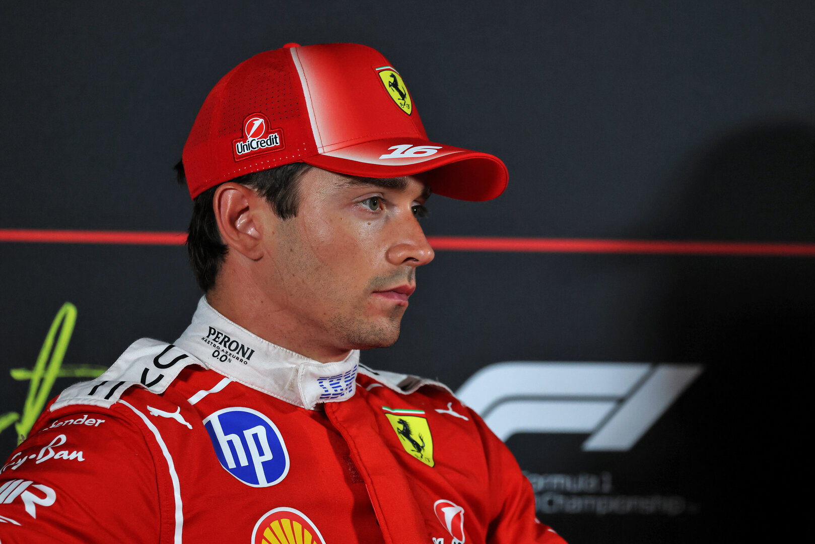GP OLANDA, Charles Leclerc (MON) Ferrari in the post Sprint FIA Press Conference.
22.08.2026. Formula 1 World Championship, Rd 12, Dutch Grand Prix, Zandvoort, Netherlands, Sprint e Qualifiche Day.
- www.xpbimages.com, EMail: requests@xpbimages.com © Copyright: Moy / XPB Images