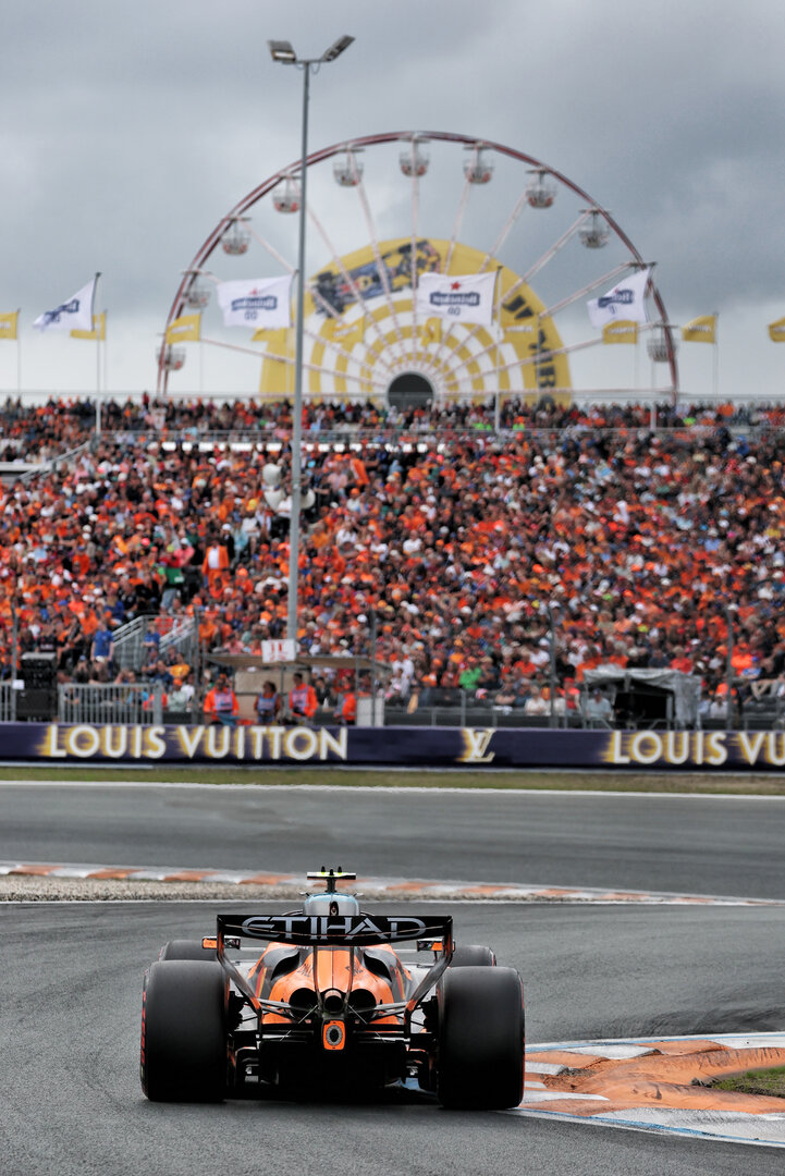 GP OLANDA, Lando Norris (GBR) McLaren F1 Team MCL40.
22.08.2026. Formula 1 World Championship, Rd 12, Dutch Grand Prix, Zandvoort, Netherlands, Sprint e Qualifiche Day.
- www.xpbimages.com, EMail: requests@xpbimages.com © Copyright: Moy / XPB Images