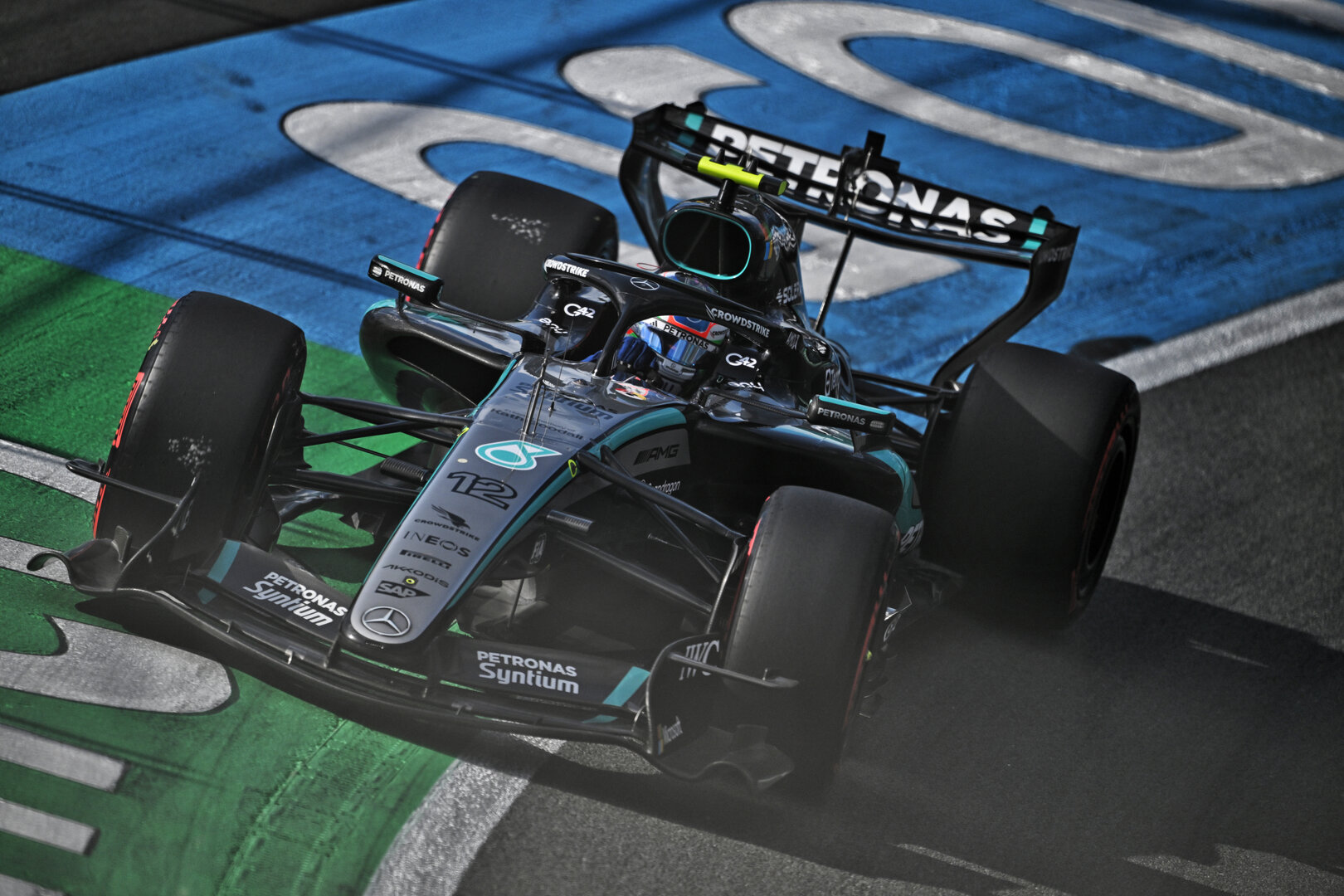 GP OLANDA, Andrea Kimi Antonelli (ITA) Mercedes AMG Formula One Team W17.
22.08.2026. Formula 1 World Championship, Rd 12, Dutch Grand Prix, Zandvoort, Netherlands, Sprint e Qualifiche Day.
- www.xpbimages.com, EMail: requests@xpbimages.com © Copyright: Price / XPB Images