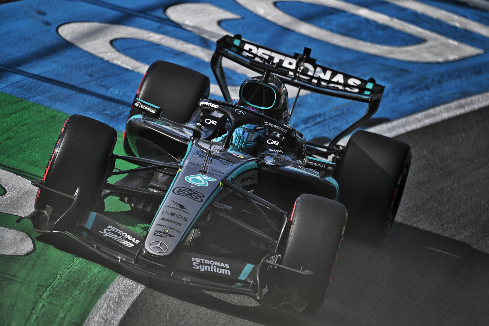 GP OLANDA, George Russell (GBR) Mercedes AMG Formula One Team W17.
22.08.2026. Formula 1 World Championship, Rd 12, Dutch Grand Prix, Zandvoort, Netherlands, Sprint e Qualifiche Day.
- www.xpbimages.com, EMail: requests@xpbimages.com © Copyright: Price / XPB Images