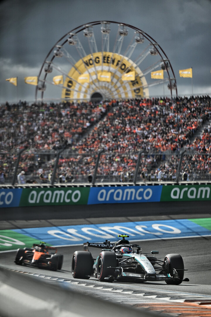 GP OLANDA, Andrea Kimi Antonelli (ITA) Mercedes AMG Formula One Team W17.
22.08.2026. Formula 1 World Championship, Rd 12, Dutch Grand Prix, Zandvoort, Netherlands, Sprint e Qualifiche Day.
- www.xpbimages.com, EMail: requests@xpbimages.com © Copyright: Price / XPB Images
