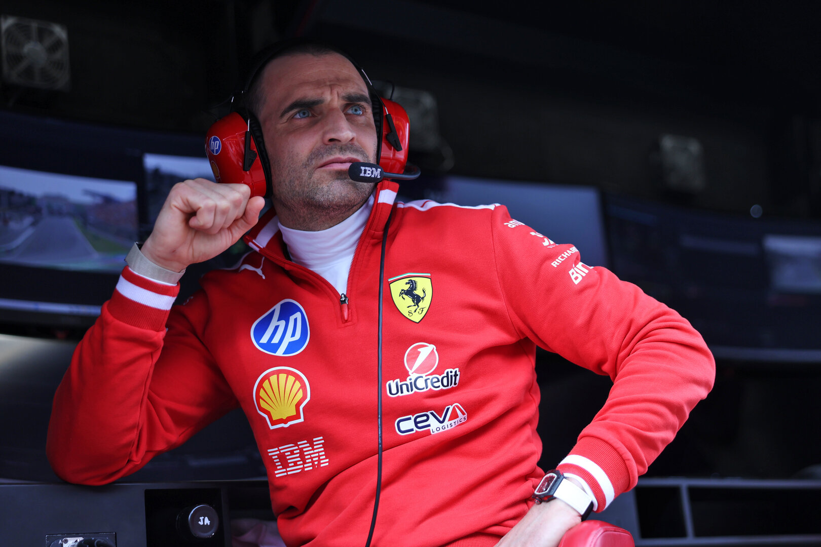 GP OLANDA, Jerome d'Ambrosio (BEL) Ferrari Deputy Team Principal.
23.08.2026. Formula 1 World Championship, Rd 12, Dutch Grand Prix, Zandvoort, Netherlands, Gara Day.
- www.xpbimages.com, EMail: requests@xpbimages.com © Copyright: Bearne / XPB Images