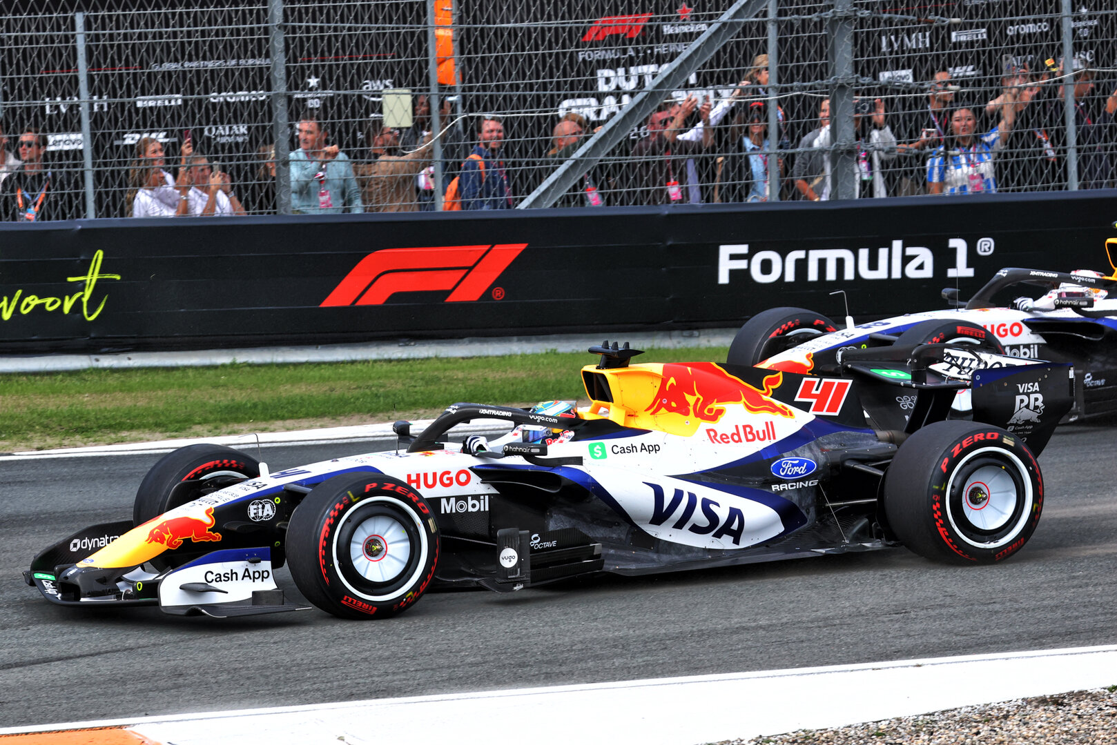 GP OLANDA, Arvid Lindblad (GBR) Racing Bulls Formula One Team VCARB 03.
23.08.2026. Formula 1 World Championship, Rd 12, Dutch Grand Prix, Zandvoort, Netherlands, Gara Day.
- www.xpbimages.com, EMail: requests@xpbimages.com © Copyright: Bearne / XPB Images