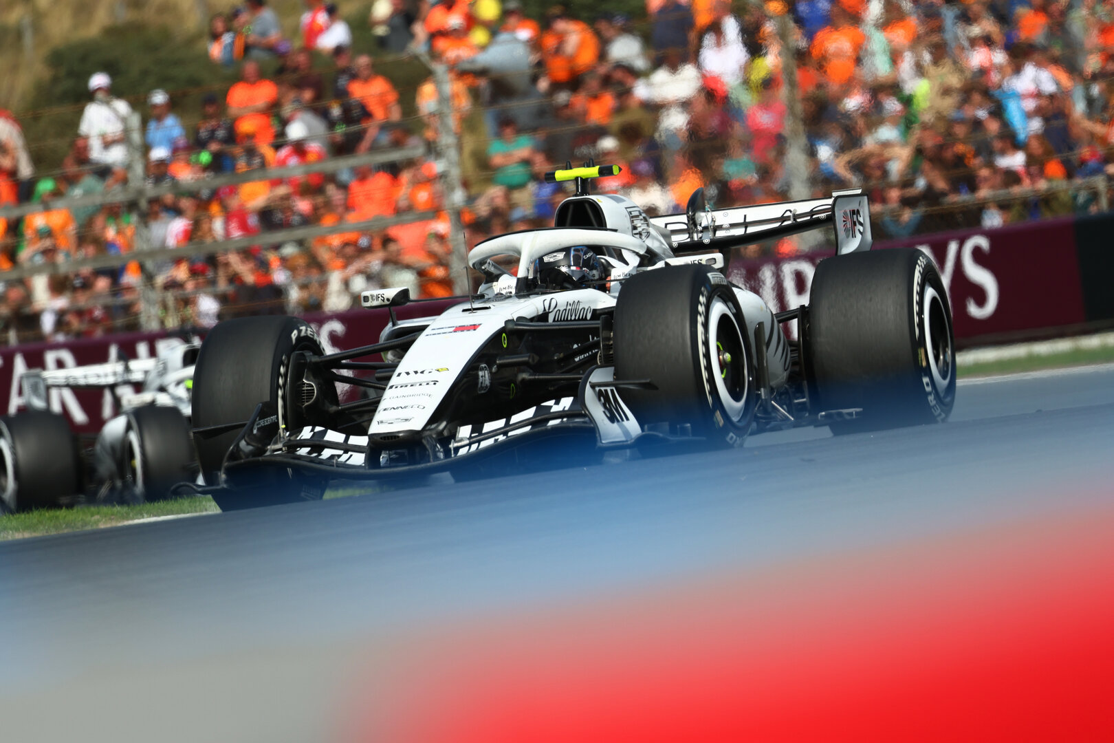 GP OLANDA, Valtteri Bottas (FIN) Cadillac Formula 1 Team MAC-26.
23.08.2026. Formula 1 World Championship, Rd 12, Dutch Grand Prix, Zandvoort, Netherlands, Gara Day.
- www.xpbimages.com, EMail: requests@xpbimages.com © Copyright: Bearne / XPB Images