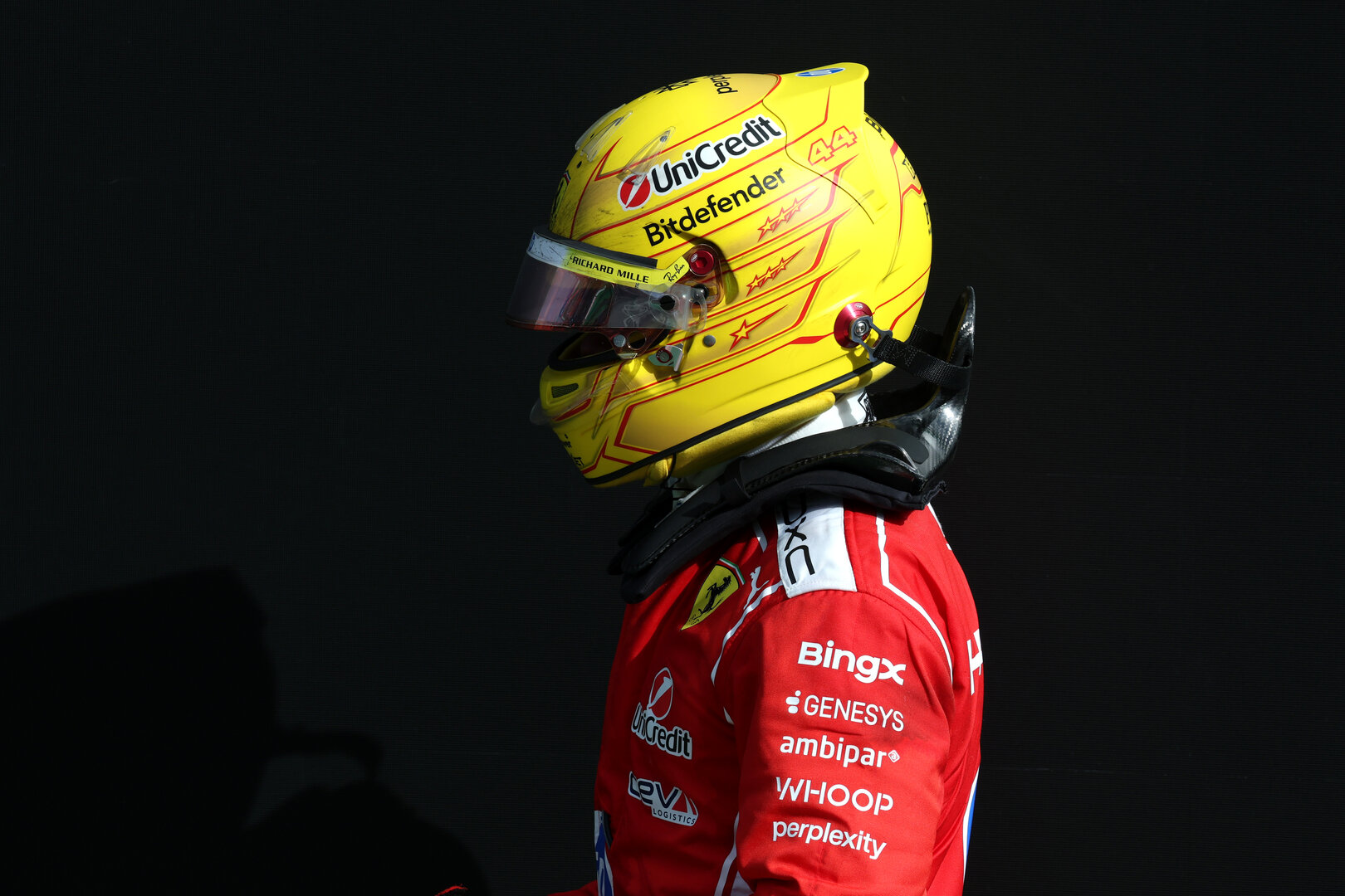 GP OLANDA, Lewis Hamilton (GBR) Ferrari in parc ferme.
23.08.2026. Formula 1 World Championship, Rd 12, Dutch Grand Prix, Zandvoort, Netherlands, Gara Day.
- www.xpbimages.com, EMail: requests@xpbimages.com © Copyright: Moy / XPB Images