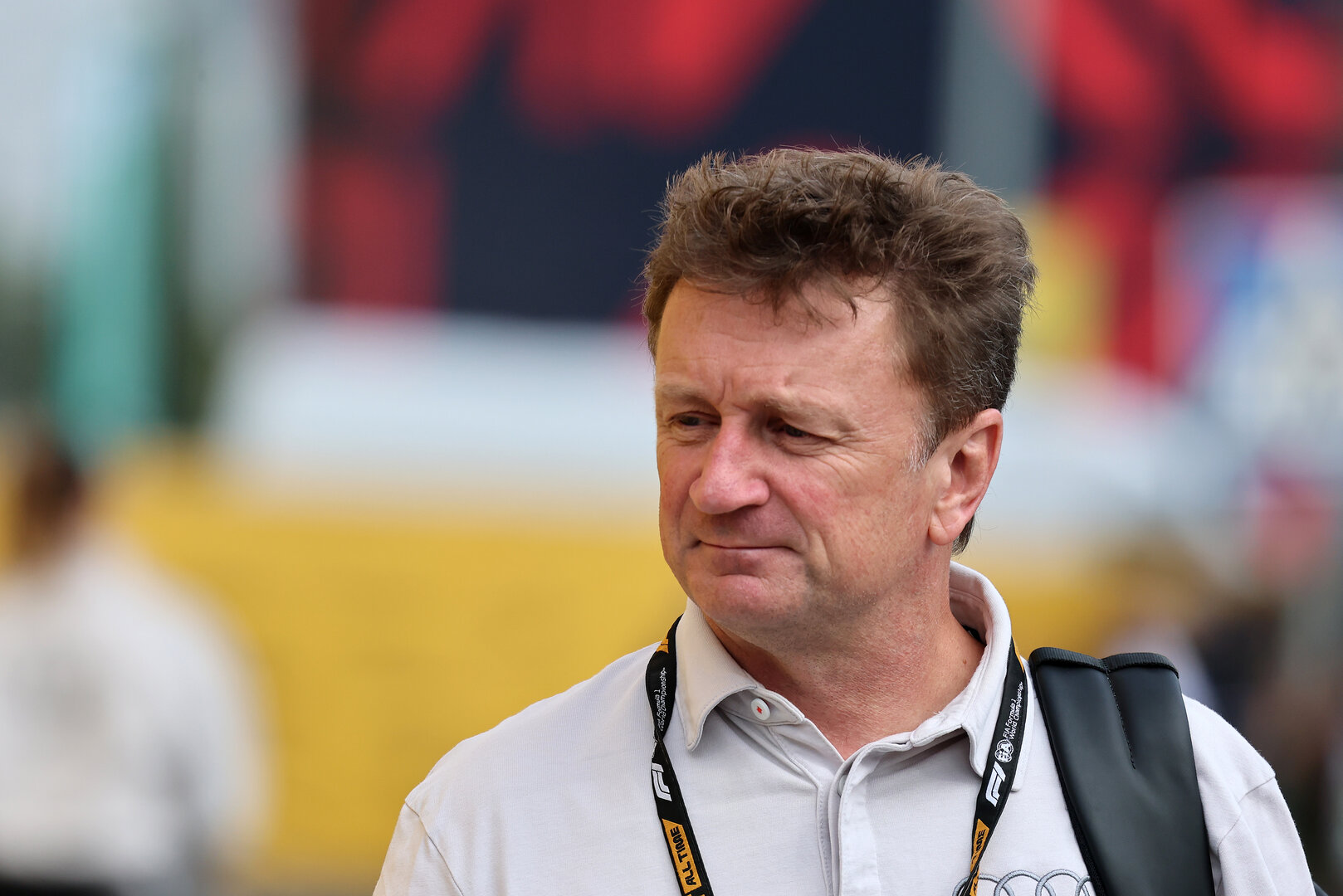 GP SPAGNA, Allan McNish (GBR) Audi F1 Team Racing Director.10.09.2026. Formula 1 World Championship, Rd 14, Spanish Grand Prix, Madrid, Spain, Preparation Day.- www.xpbimages.com, EMail: requests@xpbimages.com © Copyright: XPB Images