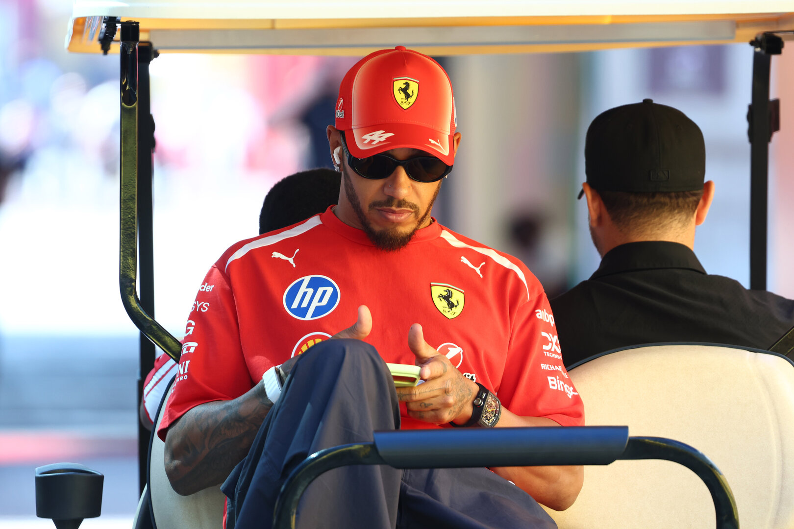 GP SPAGNA, Lewis Hamilton (GBR) Ferrari.
10.09.2026. Formula 1 World Championship, Rd 14, Spanish Grand Prix, Madrid, Spain, Preparation Day.
- www.xpbimages.com, EMail: requests@xpbimages.com © Copyright: Bearne / XPB Images