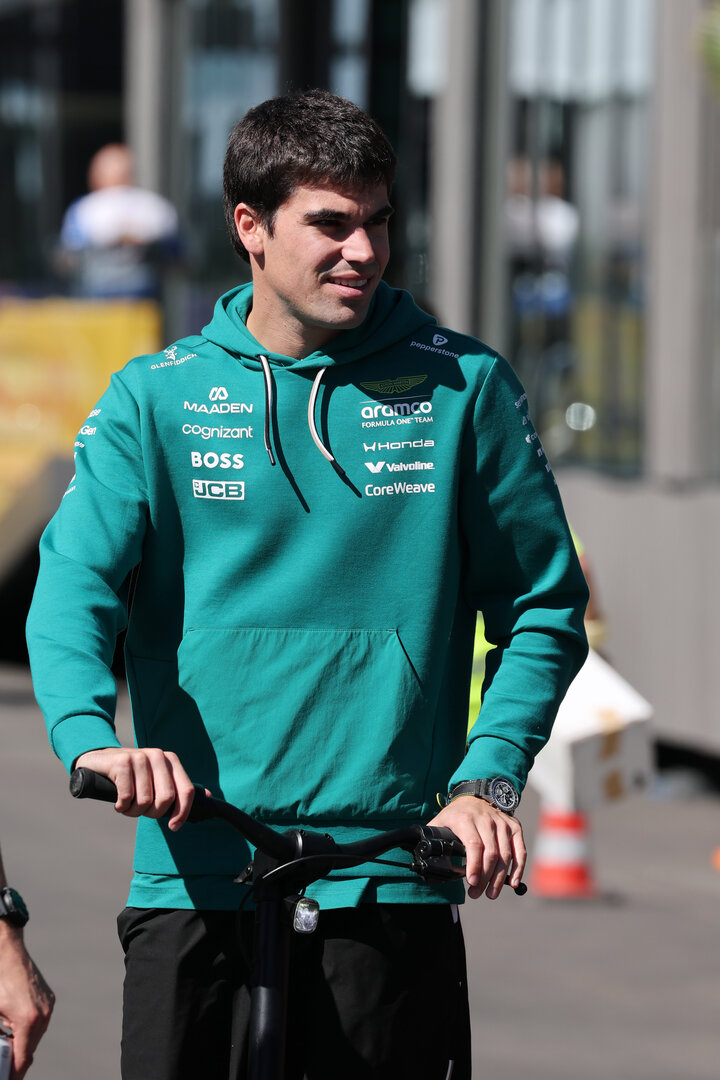 GP SPAGNA, Lance Stroll (CDN) Aston Martin F1 Team.10.09.2026. Formula 1 World Championship, Rd 14, Spanish Grand Prix, Madrid, Spain, Preparation Day.- www.xpbimages.com, EMail: requests@xpbimages.com © Copyright: XPB Images