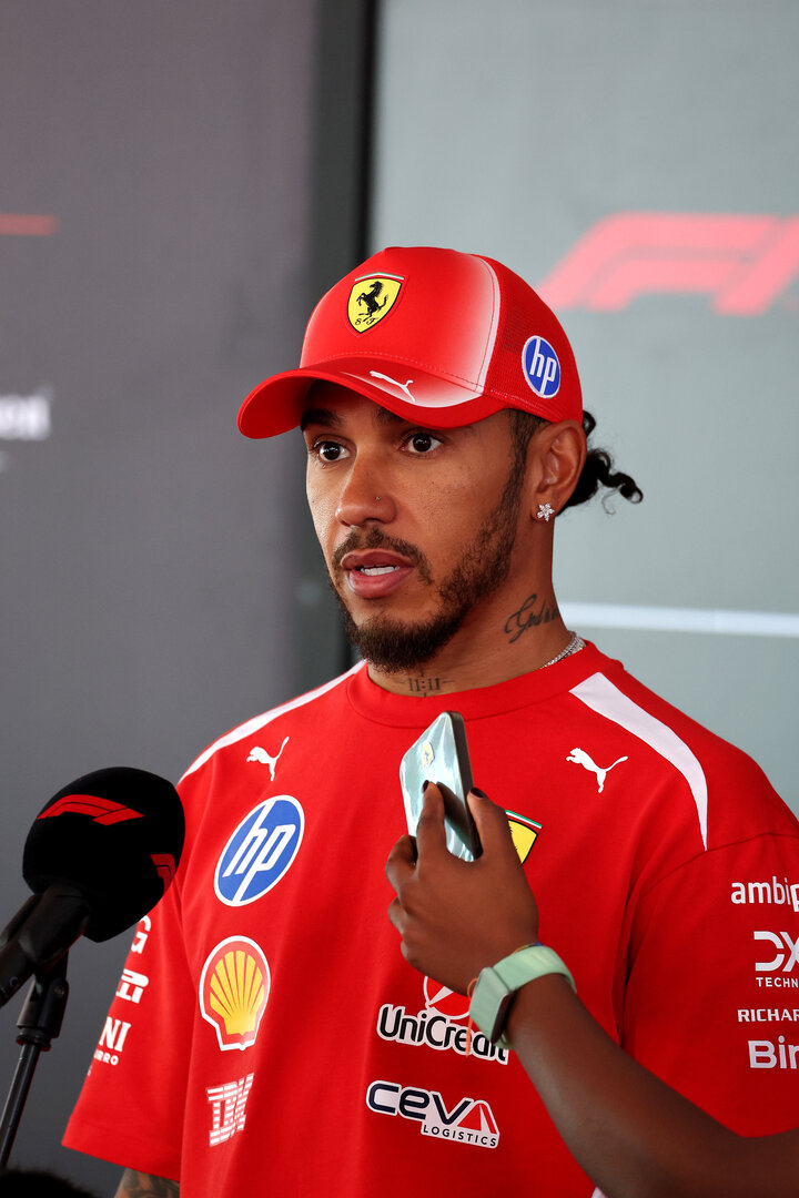 GP SPAGNA, Lewis Hamilton (GBR) Ferrari.10.09.2026. Formula 1 World Championship, Rd 14, Spanish Grand Prix, Madrid, Spain, Preparation Day.- www.xpbimages.com, EMail: requests@xpbimages.com © Copyright: XPB Images