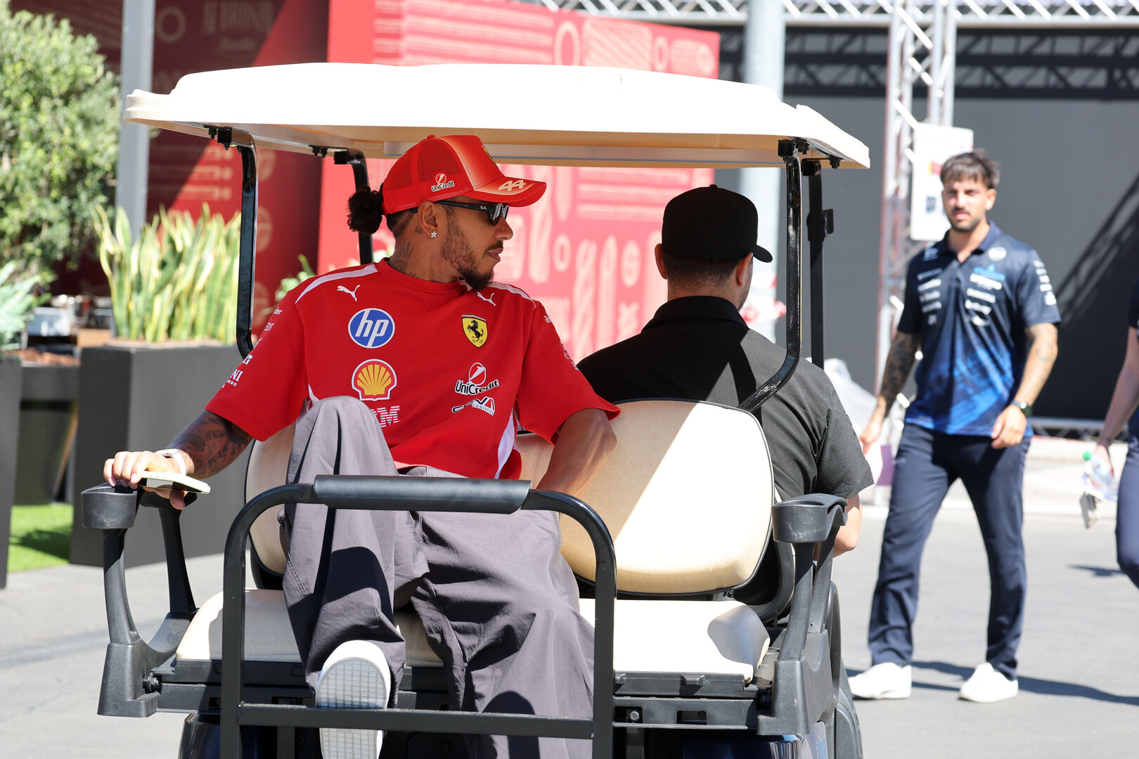 GP SPAGNA, Lewis Hamilton (GBR) Ferrari.10.09.2026. Formula 1 World Championship, Rd 14, Spanish Grand Prix, Madrid, Spain, Preparation Day.- www.xpbimages.com, EMail: requests@xpbimages.com © Copyright: XPB Images