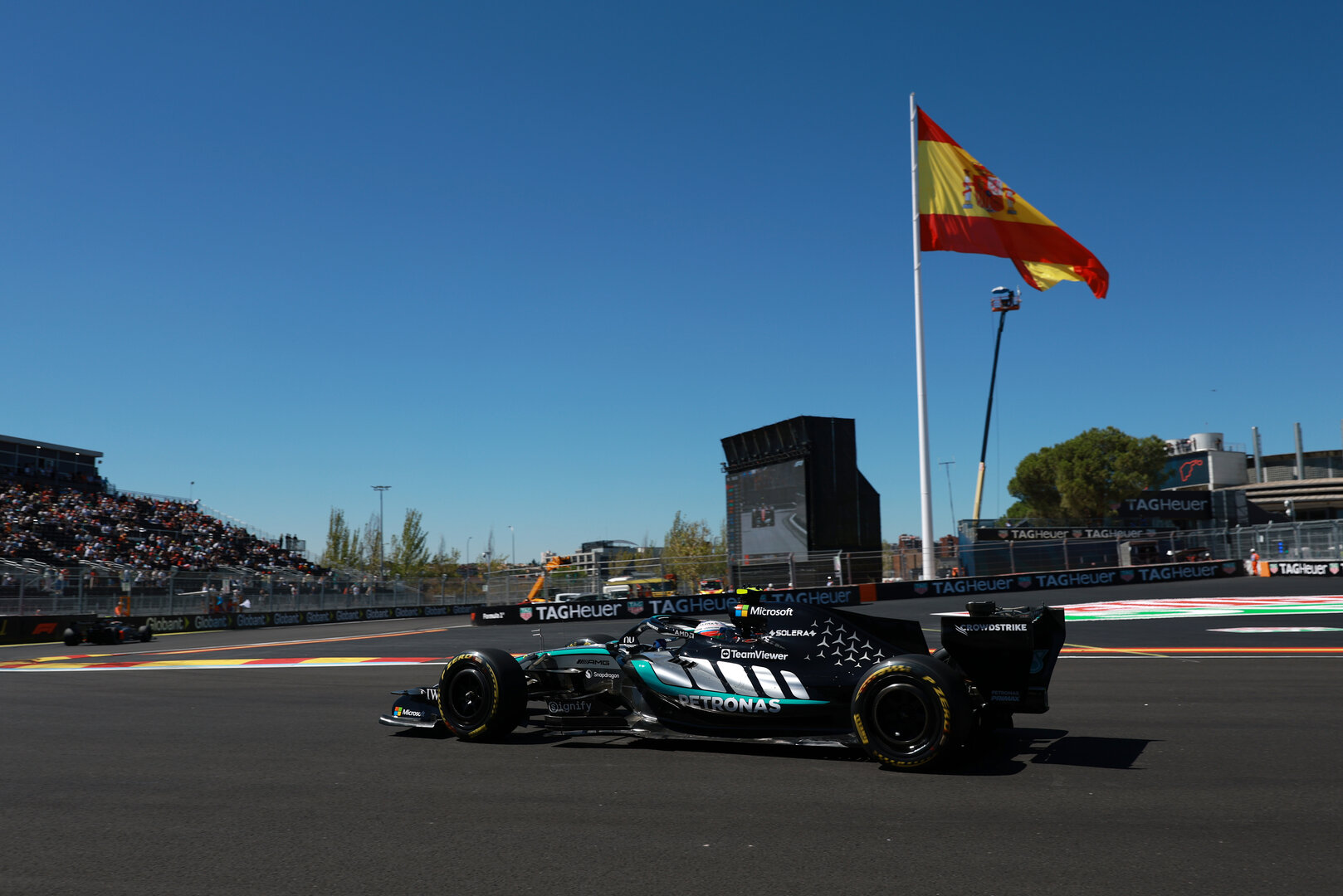 GP SPAGNA, Andrea Kimi Antonelli (ITA) Mercedes AMG Formula One Team W17.11.09.2026 Formula 1 World Championship, Rd 14, Spanish Grand Prix, Madrid, Spain, Practice Day.- www.xpbimages.com, EMail: requests@xpbimages.com © Copyright: XPB Images