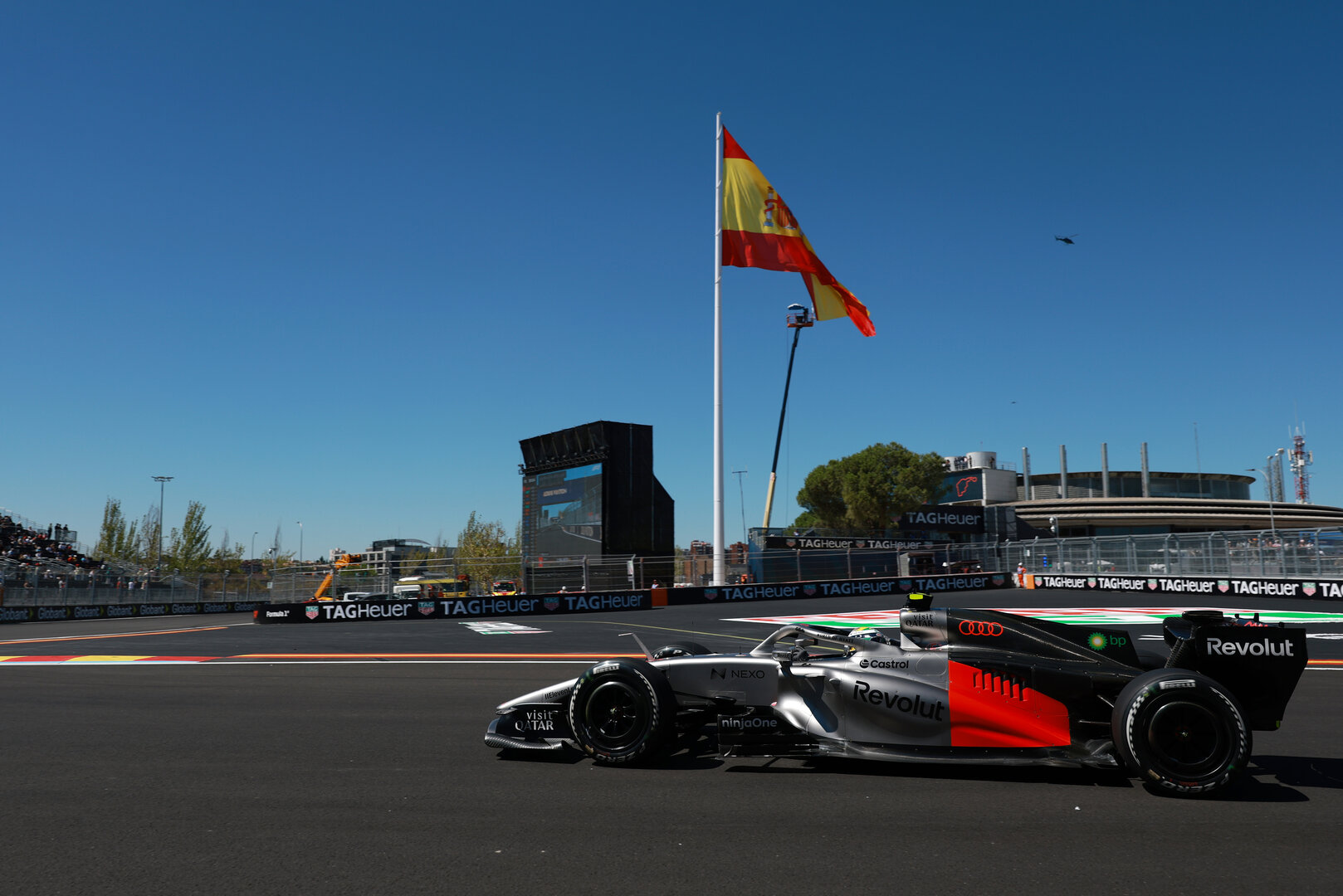 GP SPAGNA, Gabriel Bortoleto (BRA) Audi F1 Team R26.11.09.2026 Formula 1 World Championship, Rd 14, Spanish Grand Prix, Madrid, Spain, Practice Day.- www.xpbimages.com, EMail: requests@xpbimages.com © Copyright: XPB Images
