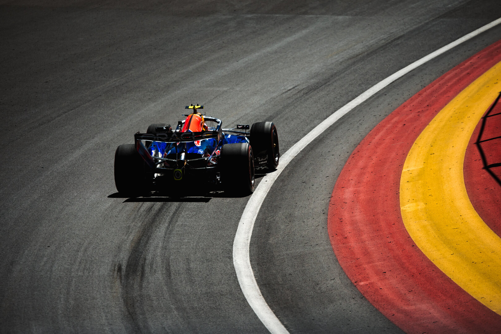 GP SPAGNA, Liam Lawson (NZL) Red Bull Racing RB21.
11.09.2026 Formula 1 World Championship, Rd 14, Spanish Grand Prix, Madrid, Spain, Practice Day.
- www.xpbimages.com, EMail: requests@xpbimages.com © Copyright: Bearne / XPB Images