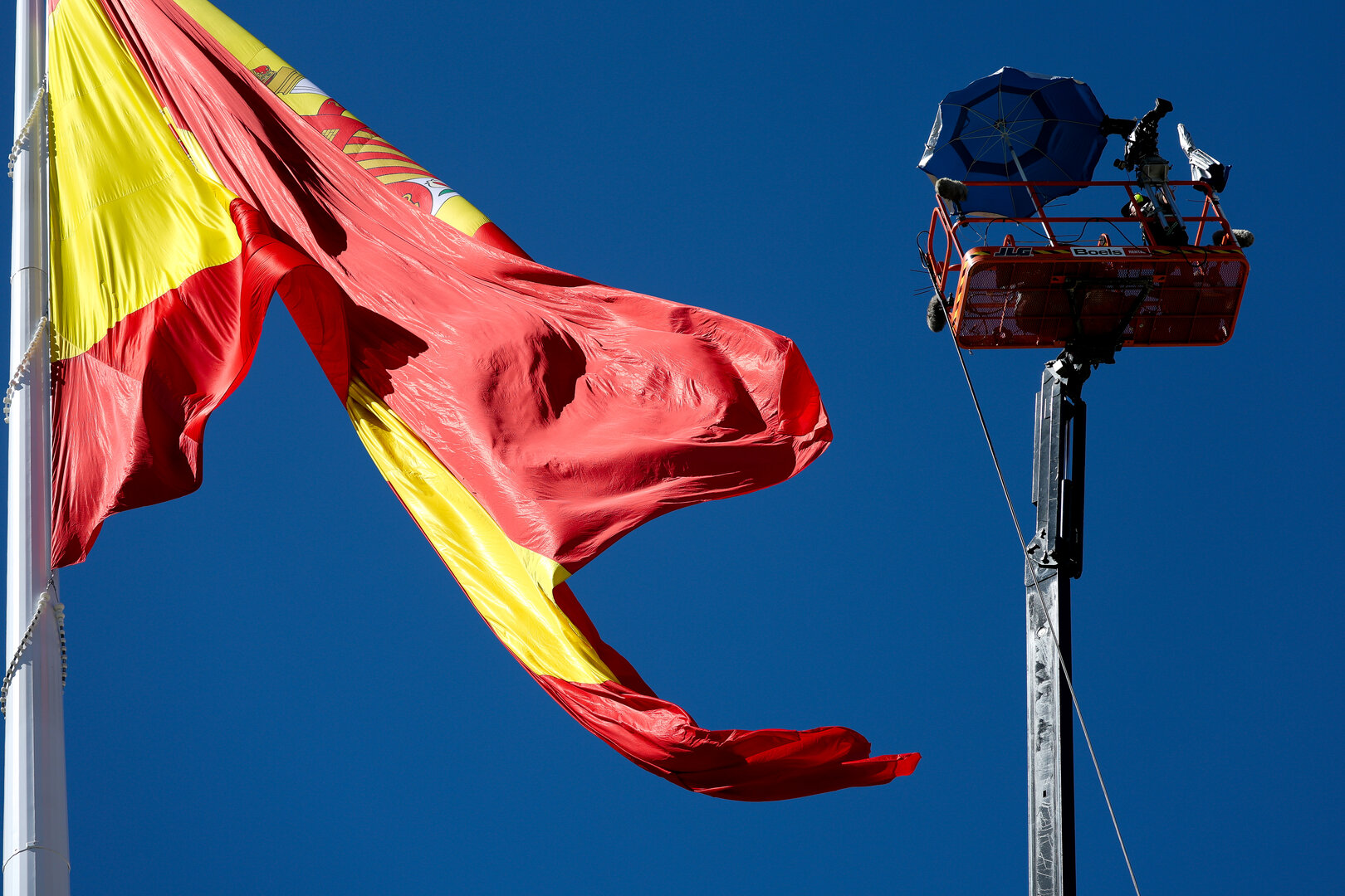 GP SPAGNA, Spanish Flag.
11.09.2026 Formula 1 World Championship, Rd 14, Spanish Grand Prix, Madrid, Spain, Practice Day.
- www.xpbimages.com, EMail: requests@xpbimages.com © Copyright: Moy / XPB Images