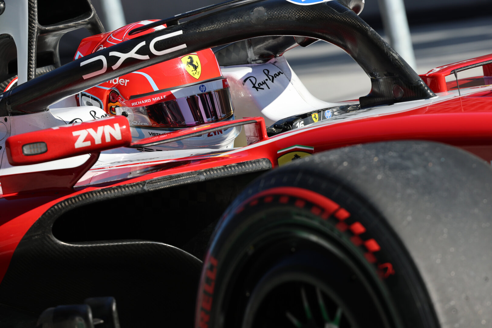 GP SPAGNA, Charles Leclerc (MON) Ferrari SF-26.
11.09.2026 Formula 1 World Championship, Rd 14, Spanish Grand Prix, Madrid, Spain, Practice Day.
- www.xpbimages.com, EMail: requests@xpbimages.com © Copyright: Batchelor / XPB Images